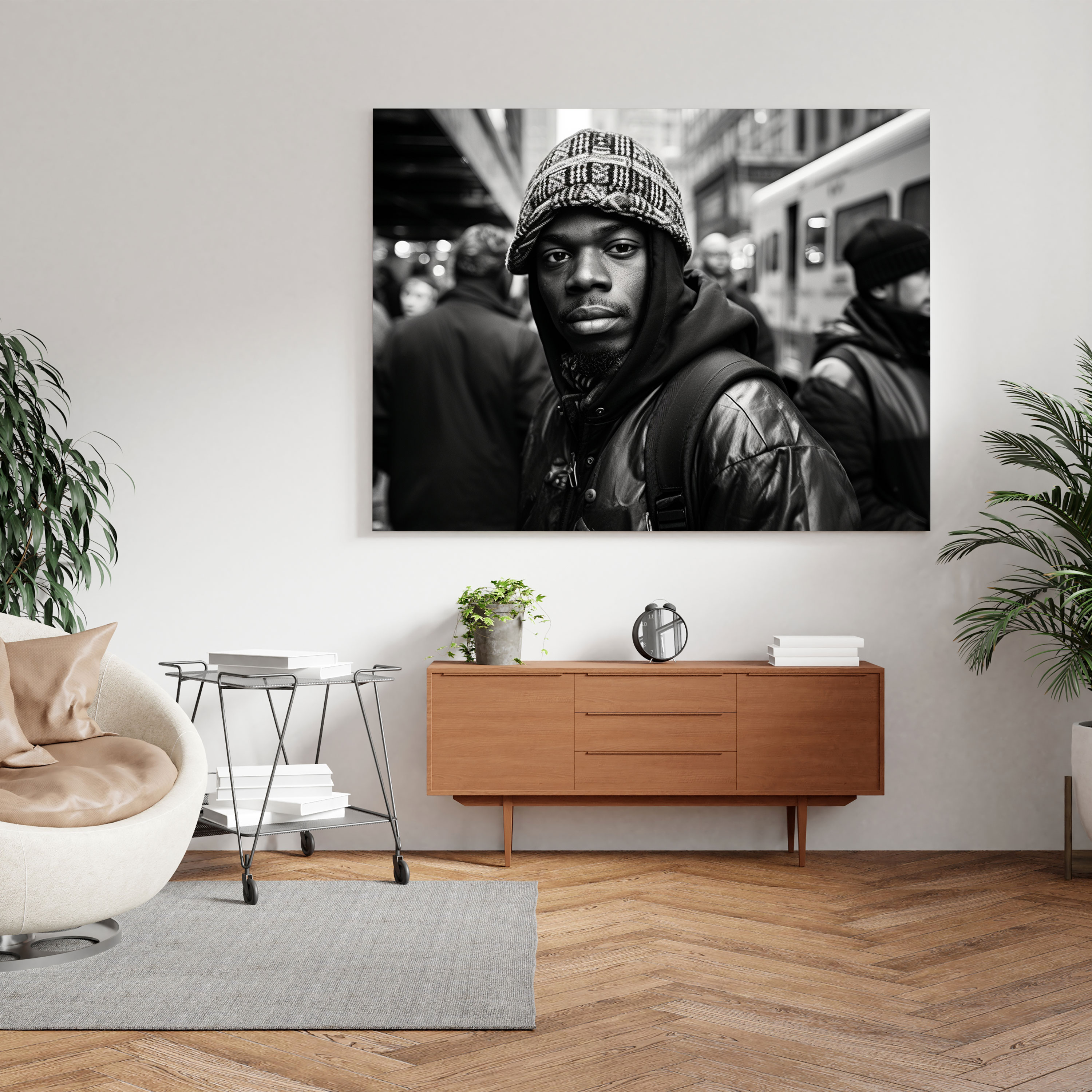Dope Street Photography Canvas Print - Dope, Home Decoration, Wall Decoration, Bustling City