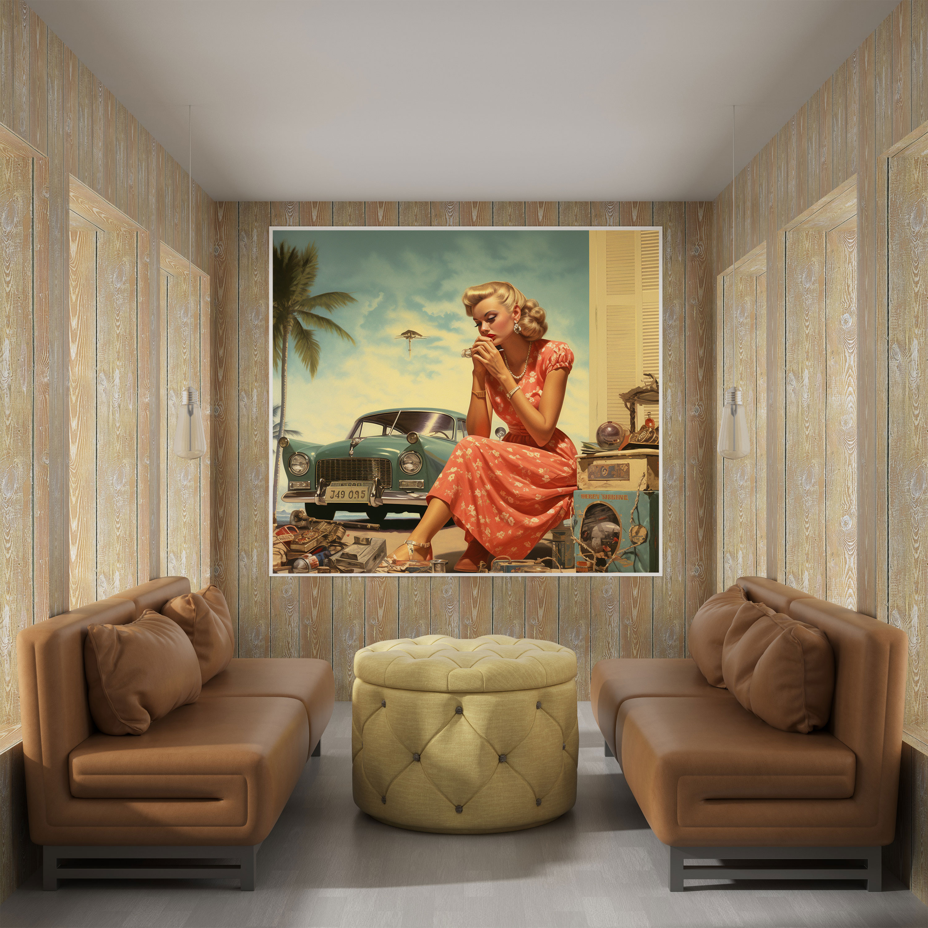 Dope Vintage Canvas Print - Dope, Nostalgic, Canvas Print, Wall Decoration