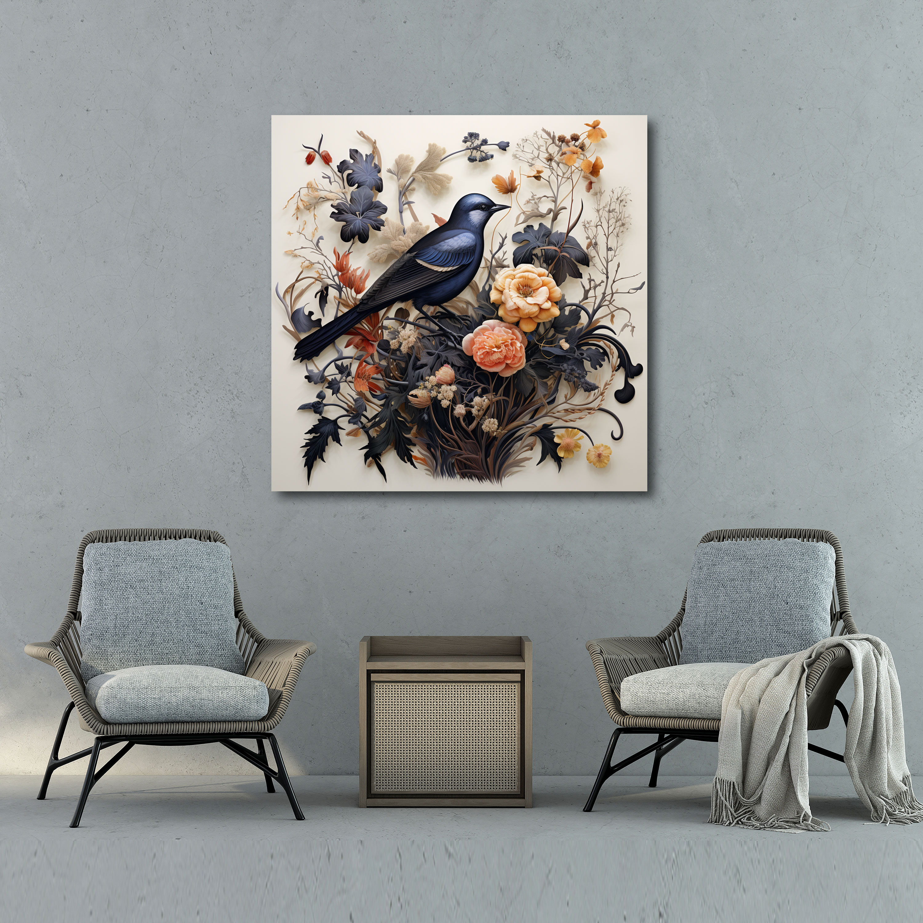 Dope Botanical Canvas Print - Dope, Nature-Inspired, Canvas Wall Art, Canvas Print