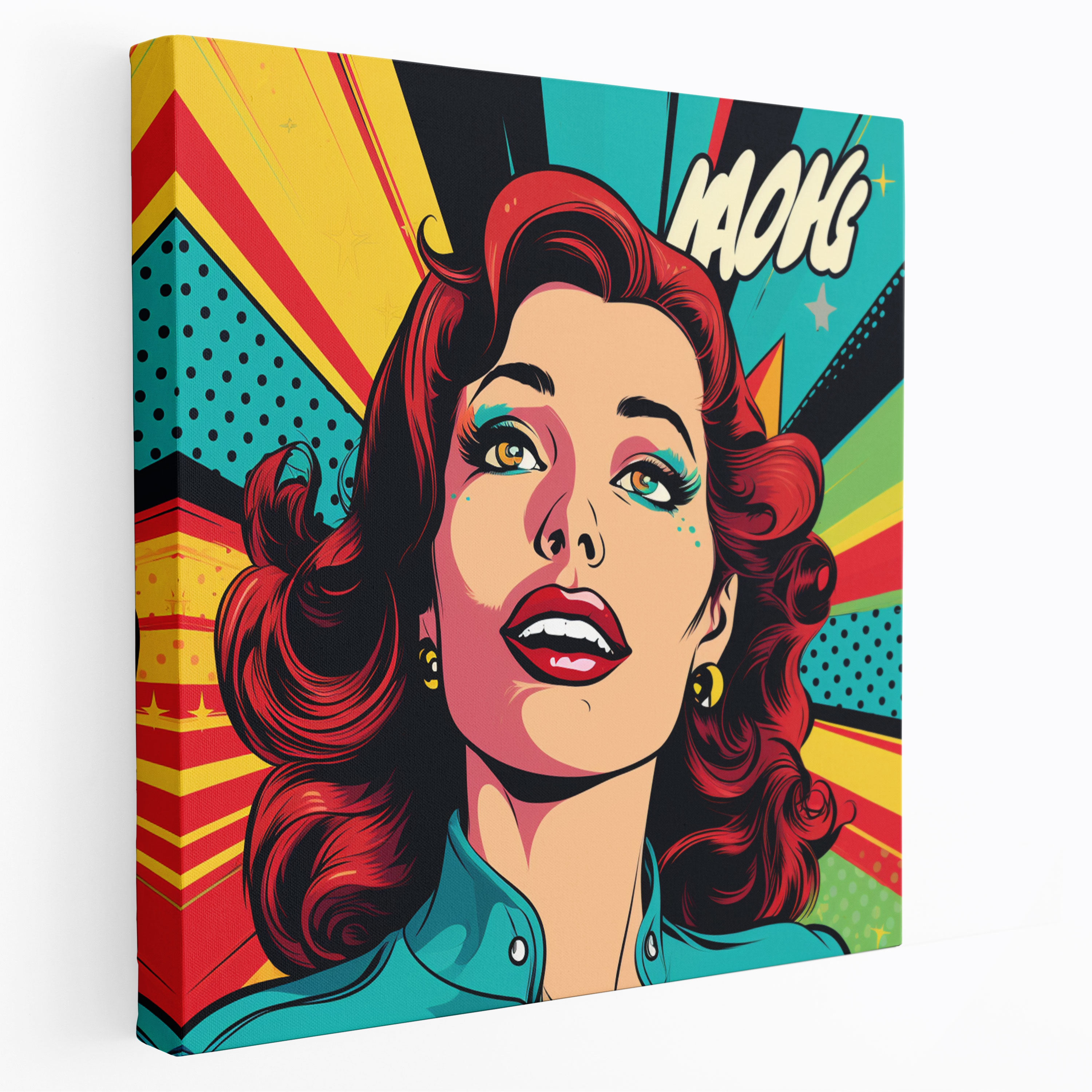 Dope Pop Art Wall Art - Dope, Wall Decoration, Wall Art, Canvas Wall Art