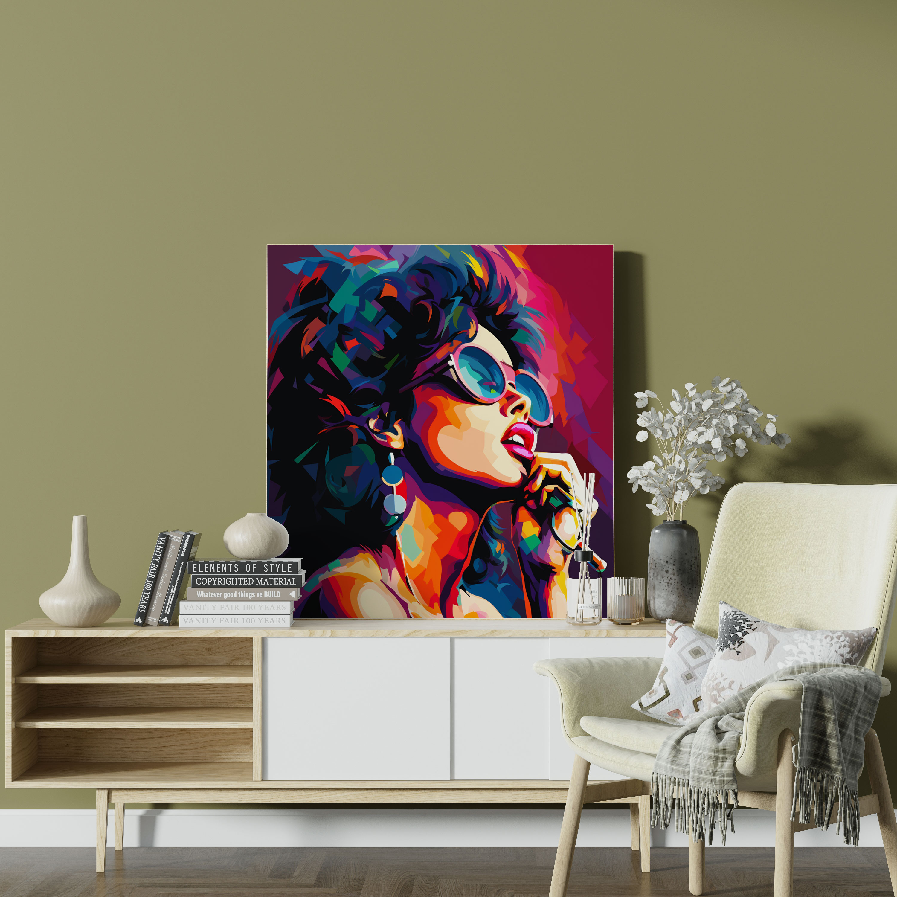 Dope Pop Art Canvas Print - Dope, Home Decoration, Wall Decoration, Dope