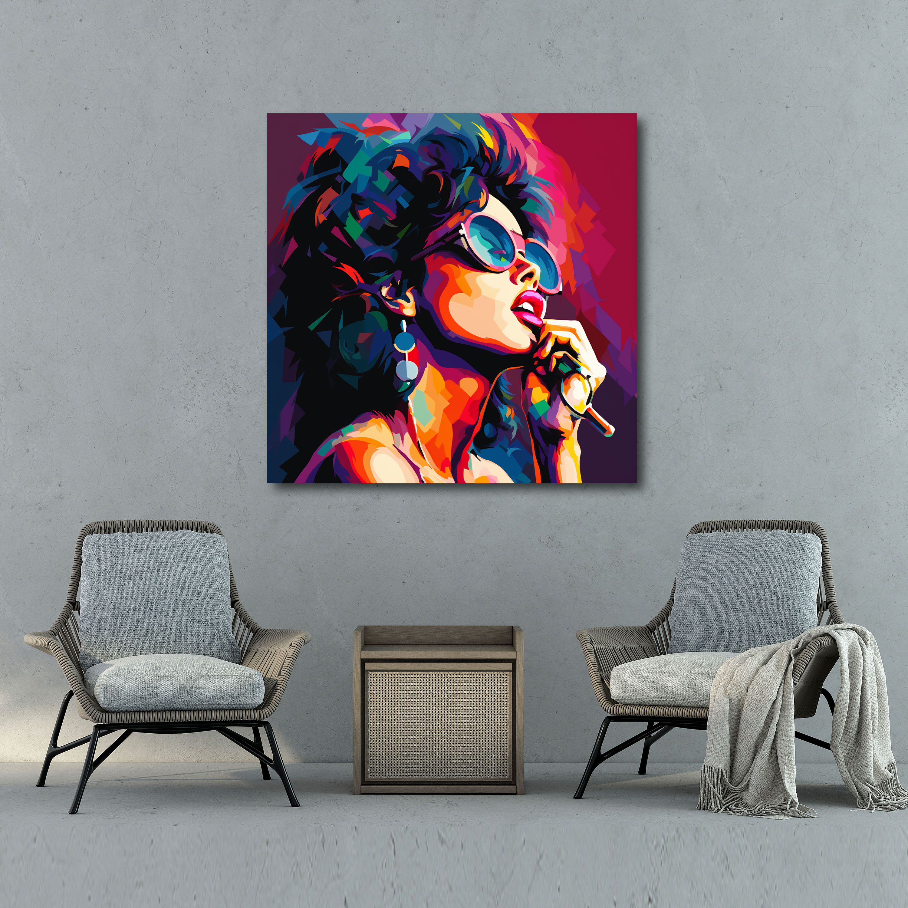 Dope Pop Art Canvas Print - Dope, Home Decoration, Wall Decoration, Dope