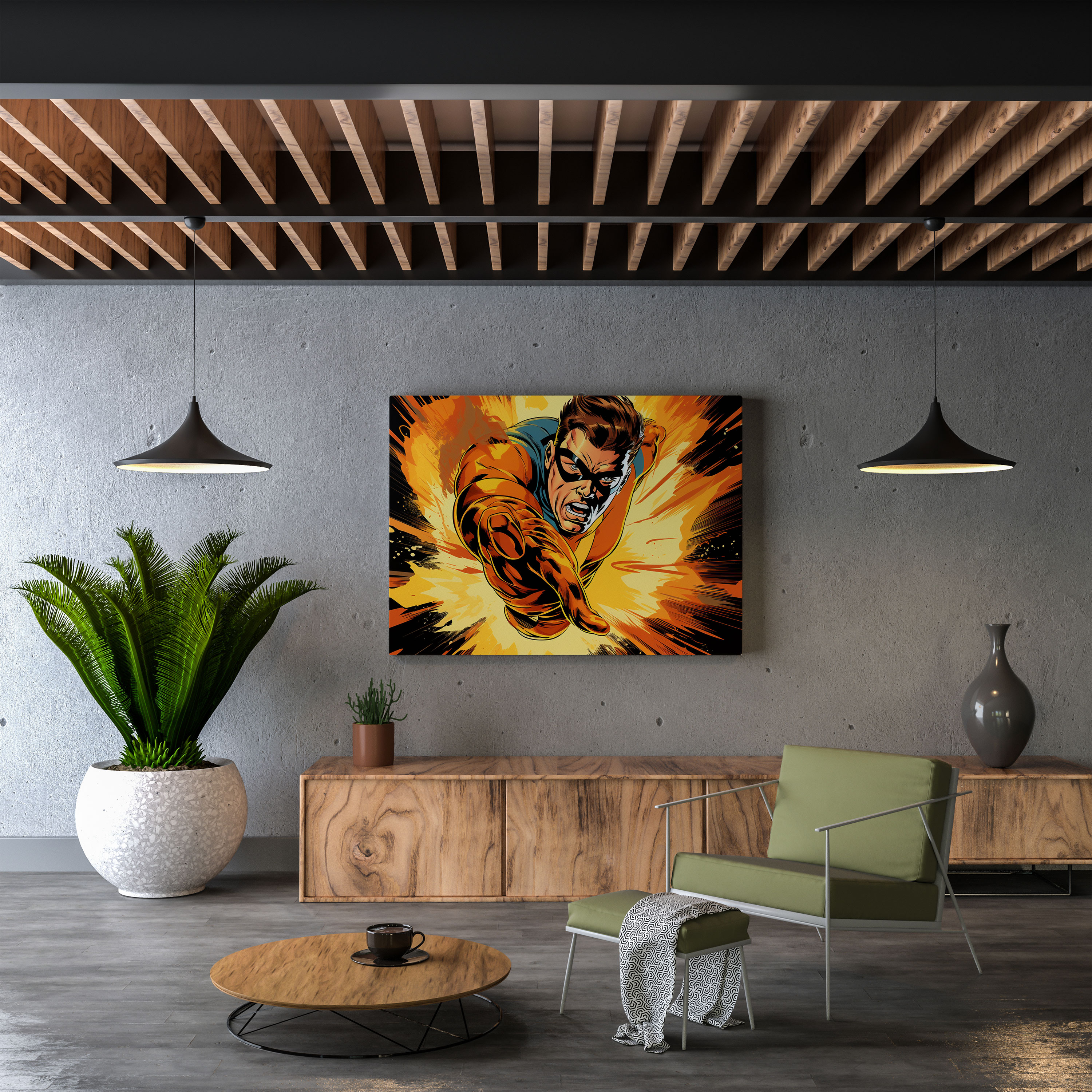 Dope Comic Book Canvas Print - Dope, Home Decoration, Canvas Print, Dope