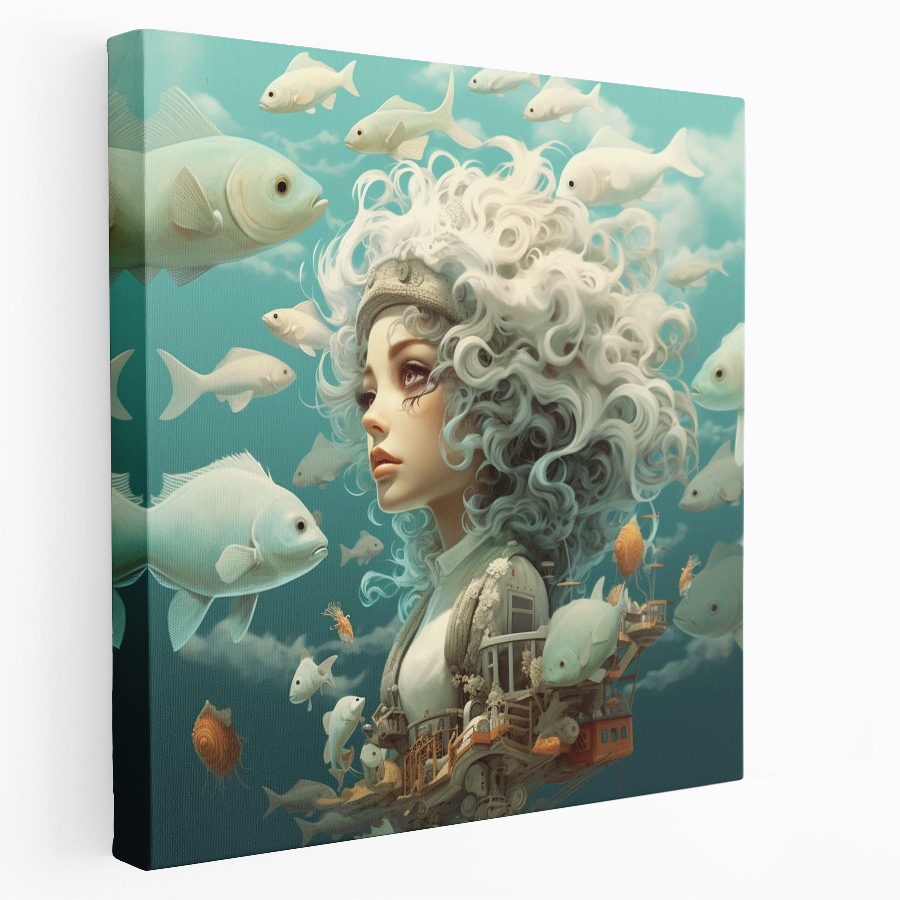 Dope Surreal Canvas Print - Dope, Whimsical, Surreal, Dope