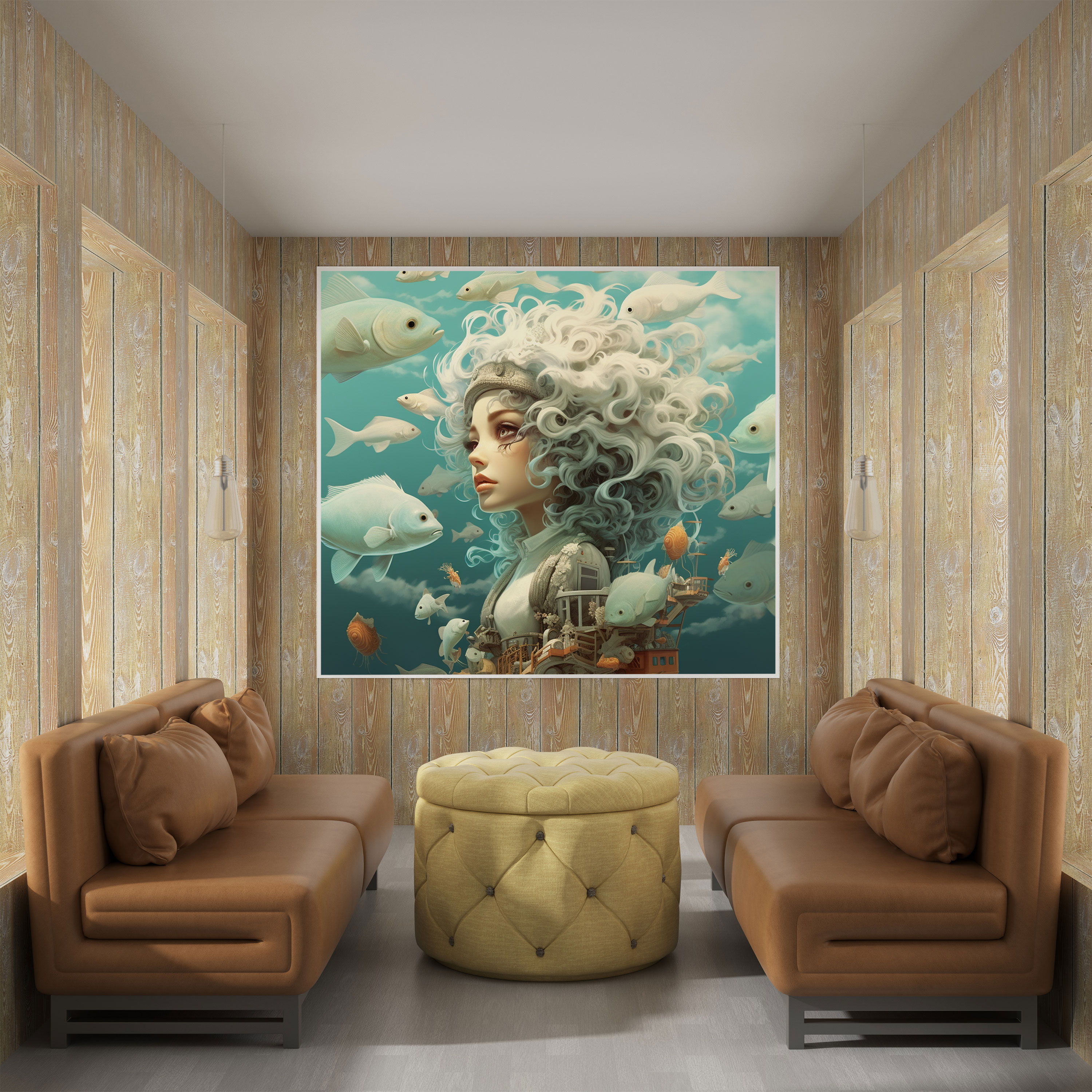 Dope Surreal Canvas Print - Dope, Whimsical, Surreal, Dope