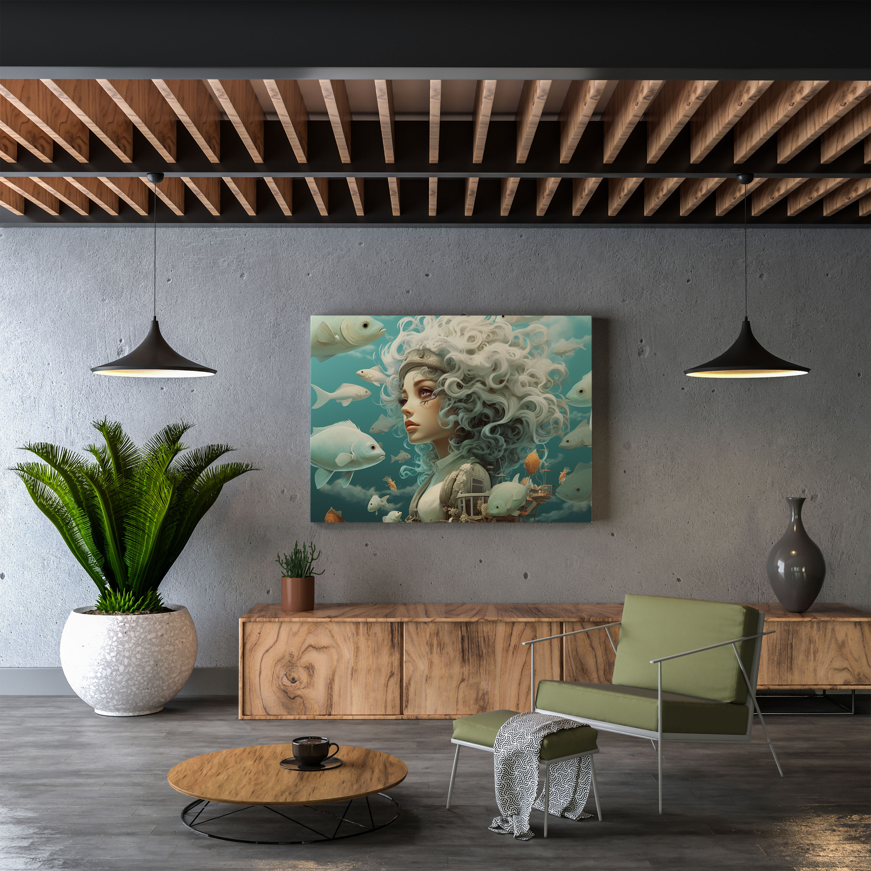 Dope Surreal Canvas Print - Dope, Whimsical, Surreal, Dope