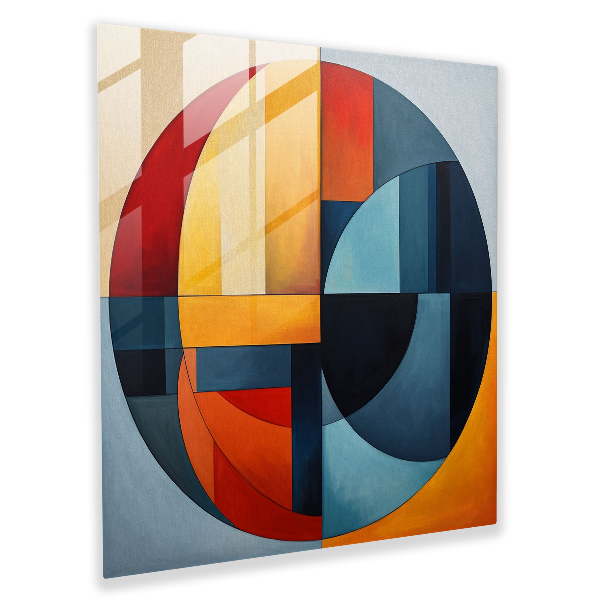 Dope Geometric Harmony Glass Print - Dope, Wall Decoration, Home Decoration, Modern Art