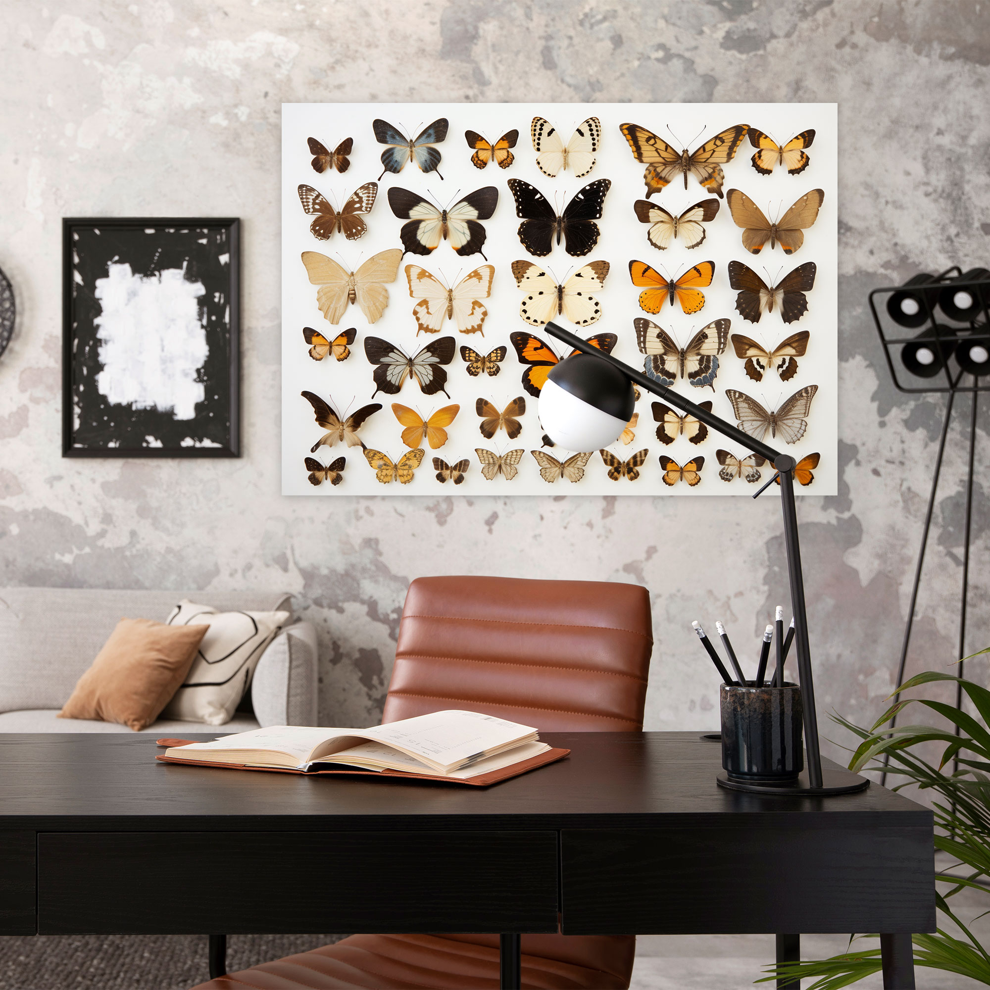 Dried Butterflies Photorealistic Collection Canvas Print Art - Dried Butterflies, Dried Butterflies Photorealistic Collection, Wall Art, Canvas Print