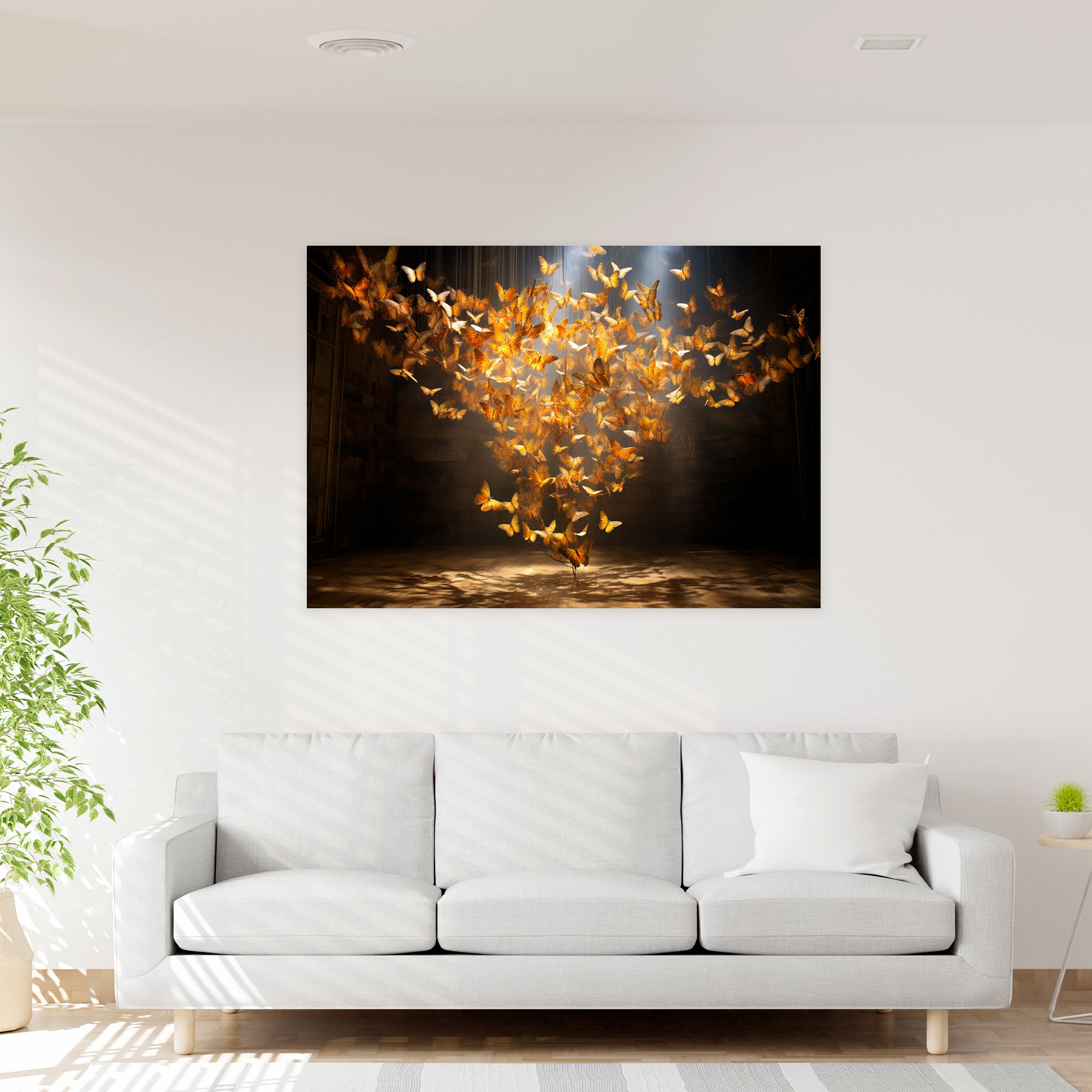 Dried Butterflies Photorealistic Collection Wall Decoration - Dried Butterflies, Dried Butterflies Photorealistic Collection, Home Decoration, Canvas Wall Art