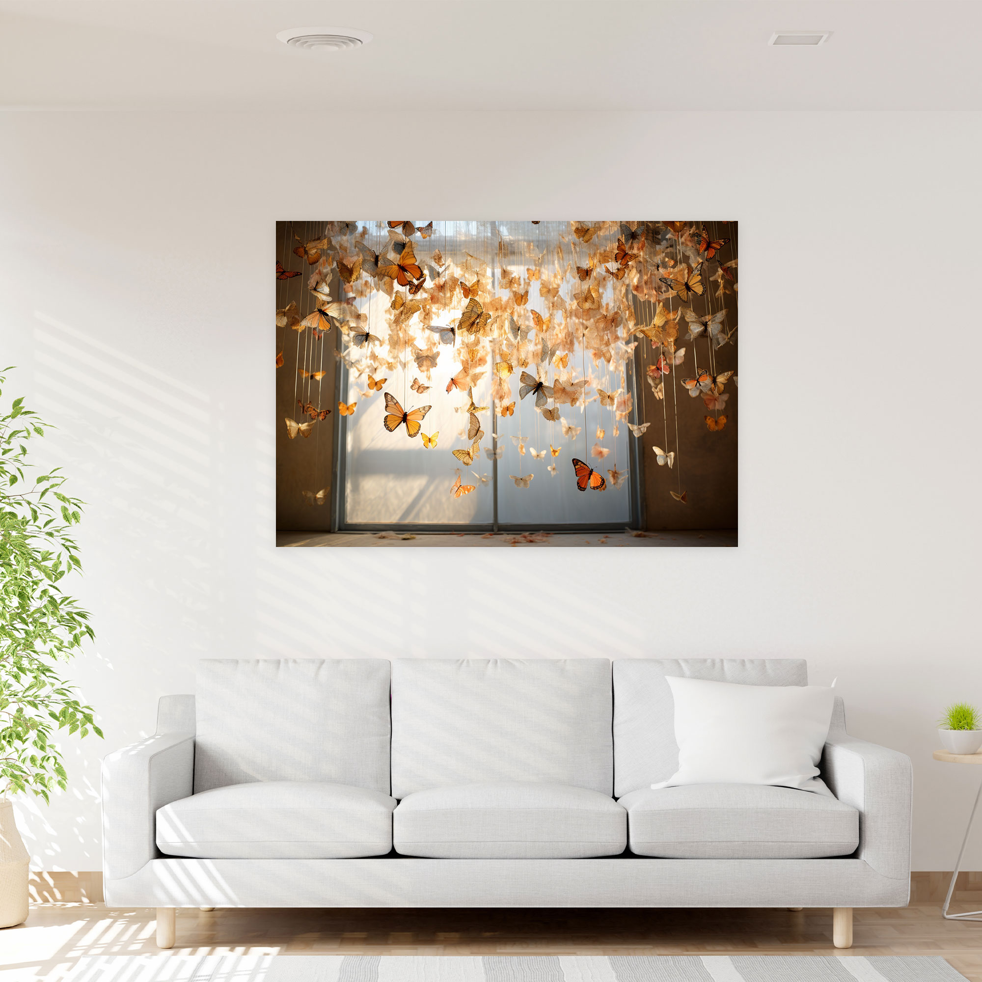 Dried Butterflies Photorealistic Collection Wall Art - Dried Butterflies, Dried Butterflies Photorealistic Collection, Wall Decoration, Canvas Wall Art