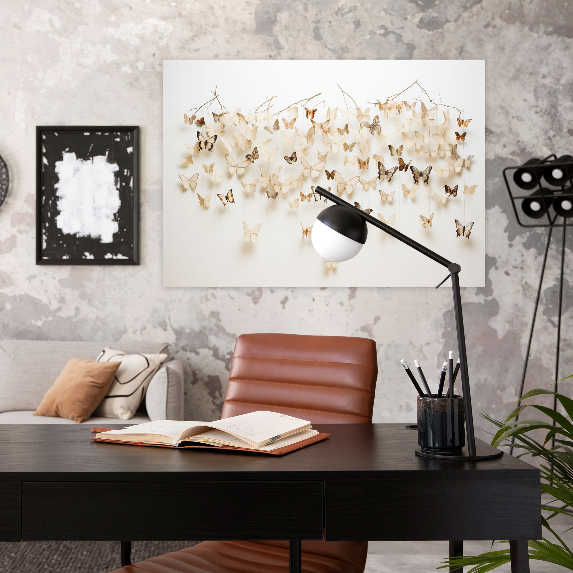 Dried Butterflies Photorealistic Collection Wall Art - Dried Butterflies, Dried Butterflies Photorealistic Collection, Serenity, Intricate Details