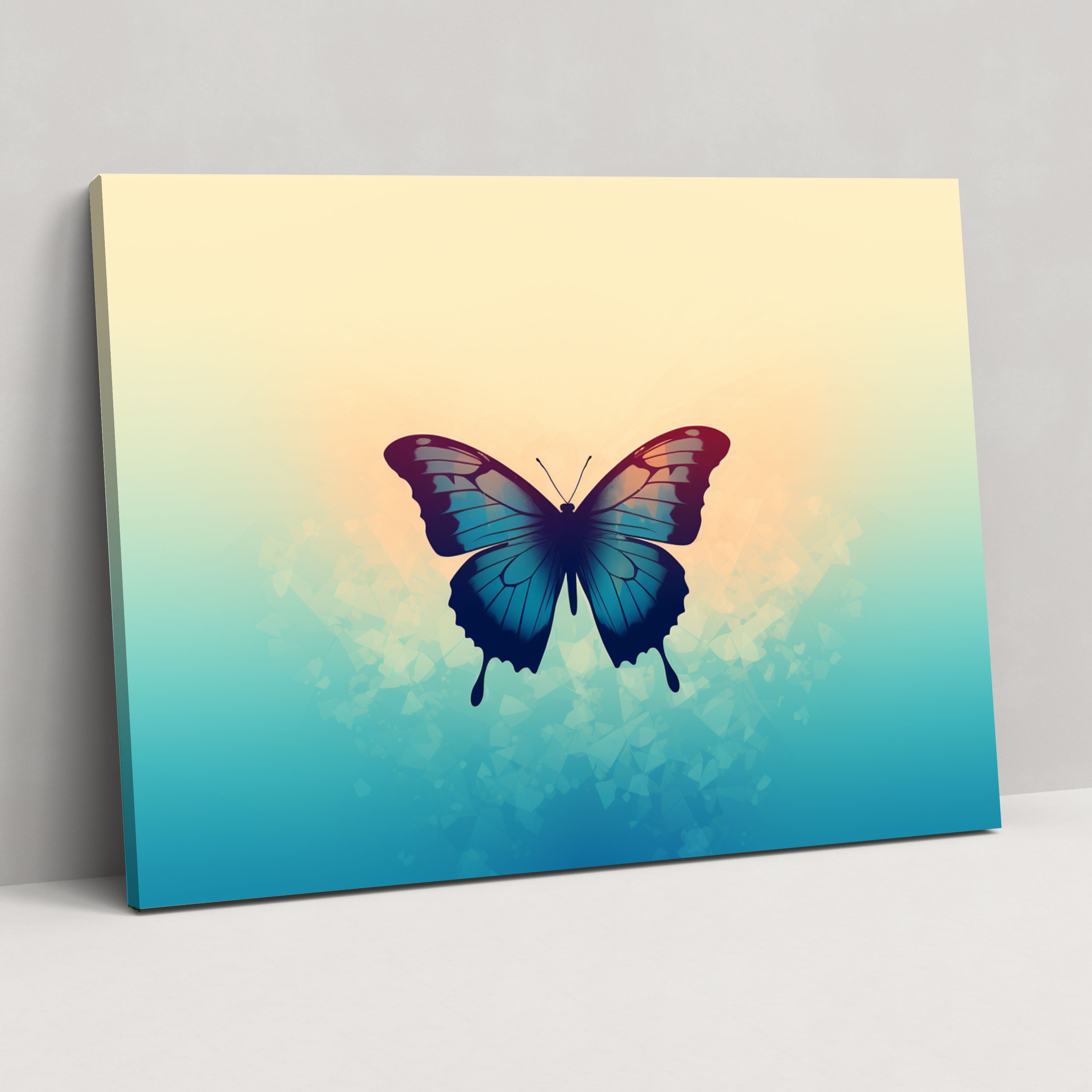 Minimalist Butterflies Wall Art - Dried Butterflies, Sophistication, Simplicity, Silhouette