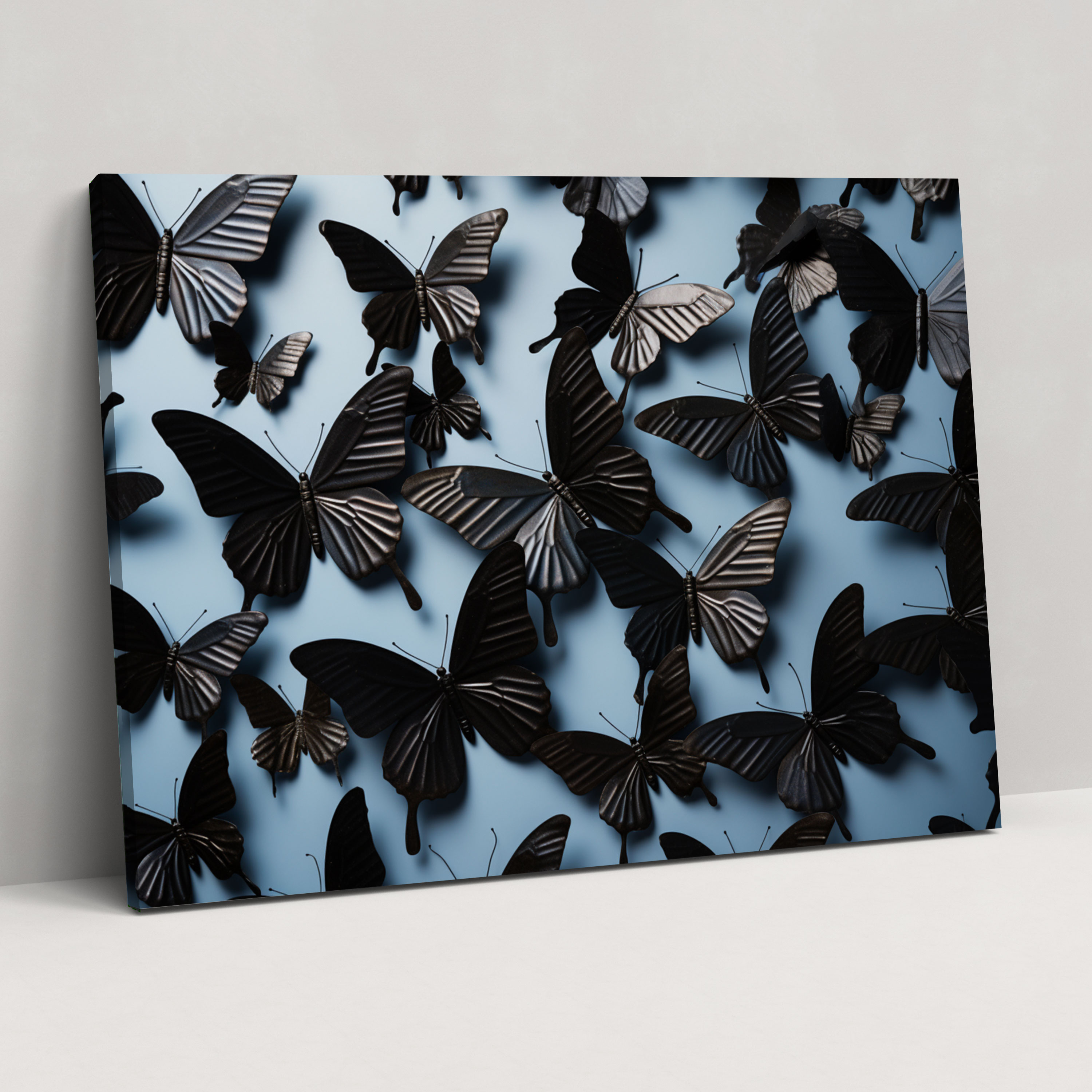 Dried Butterflies Photorealistic Collection Canvas Print - Dried Butterflies, Butterflies, Nature, Wall Art