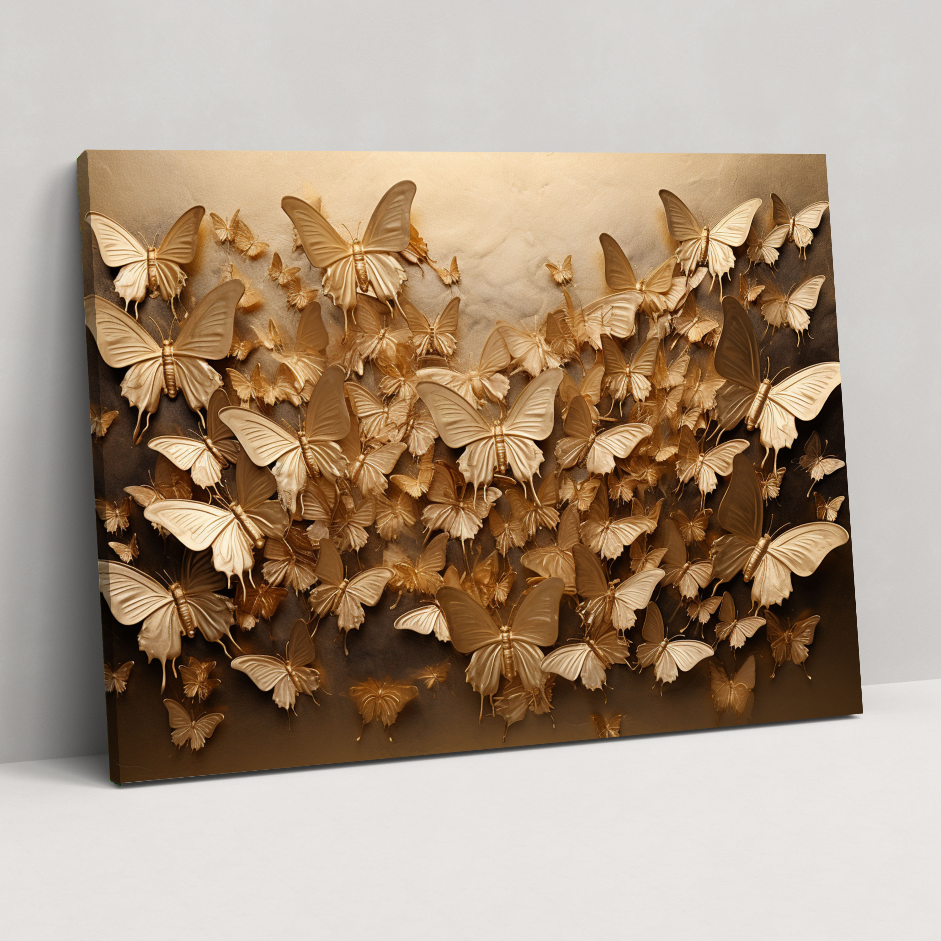 Dried Butterflies Photorealistic Collection Canvas Print - Dried Butterflies, Nature, Canvas, Canvas Print