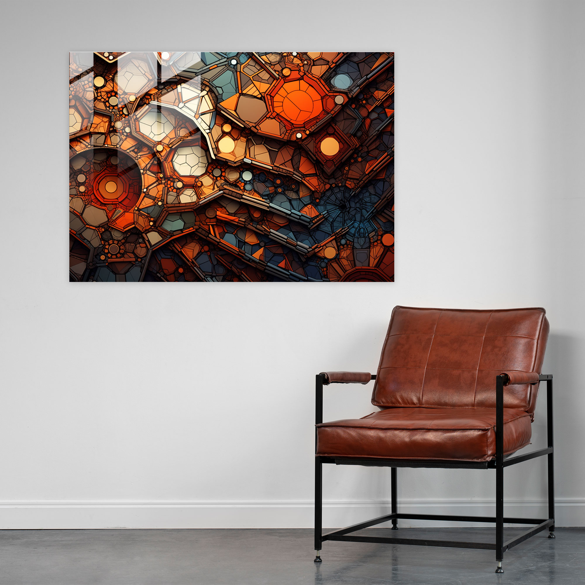 Earth Formation Glass Print - Earth, Glass Wall Art, Modern Art, Wall Decoration