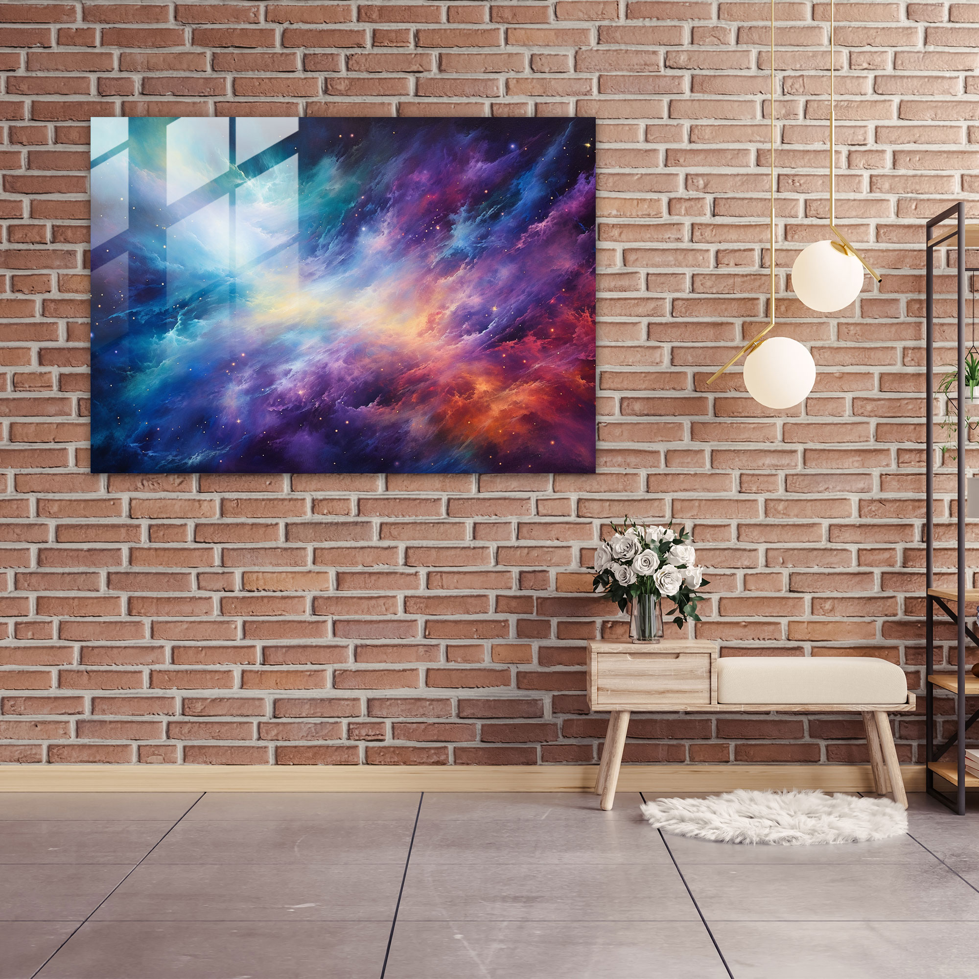 Canlı Galaksi Cam Sanatı - Dünya Galaksi Cam Sanatı Modern Sanat