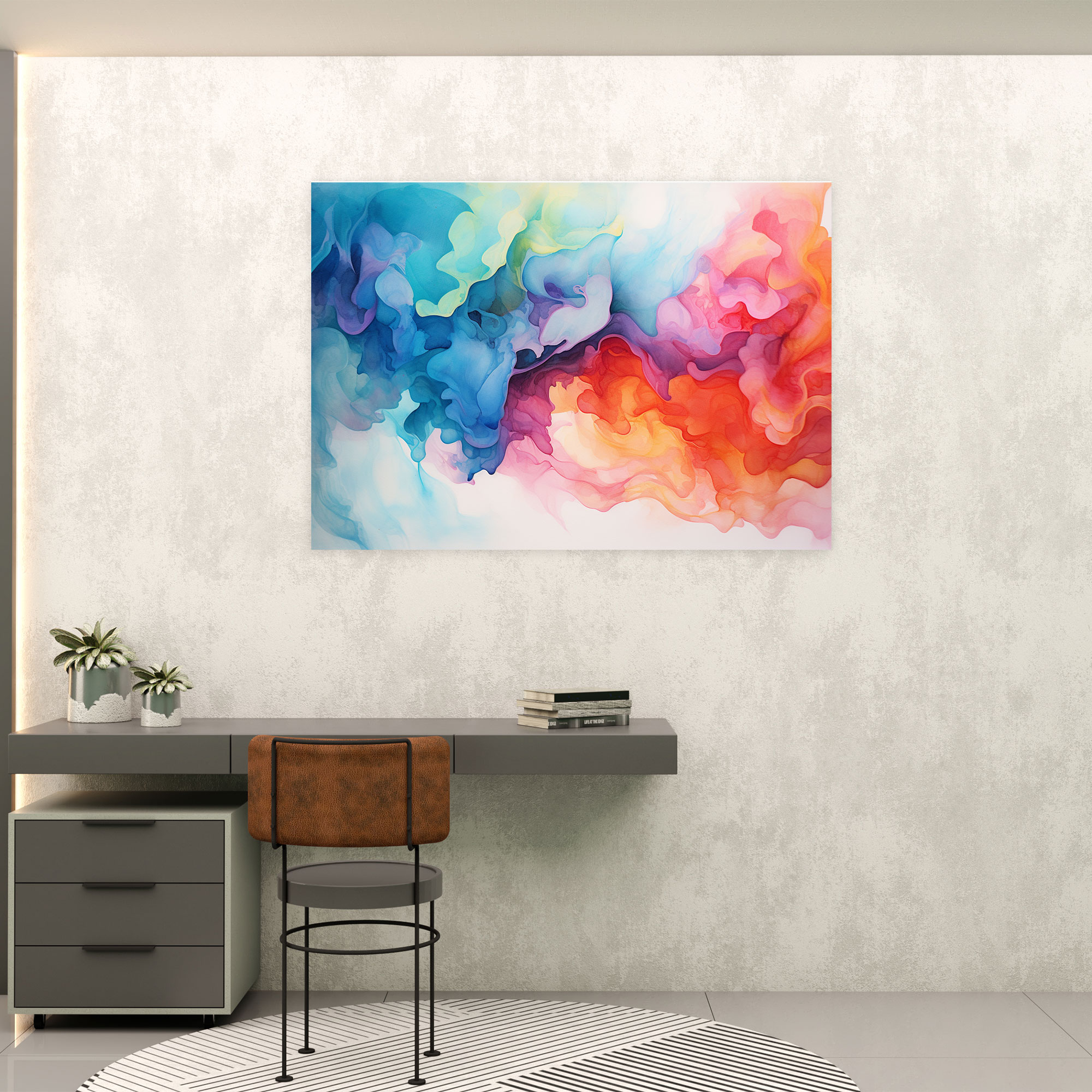 Earth Energy Canvas Print - Earth, Wall Art, Earth Canvas Print, Wall Decoration