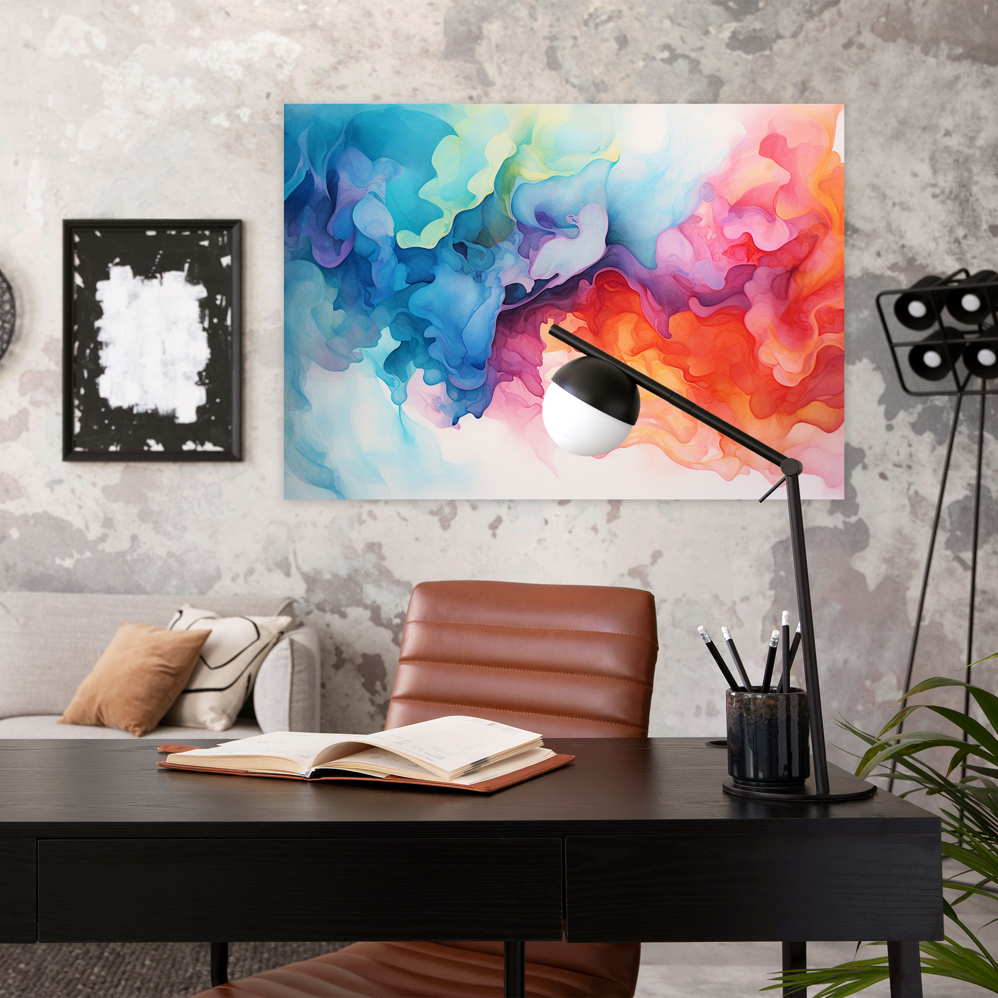 Earth Energy Canvas Print - Earth, Wall Art, Earth Canvas Print, Wall Decoration