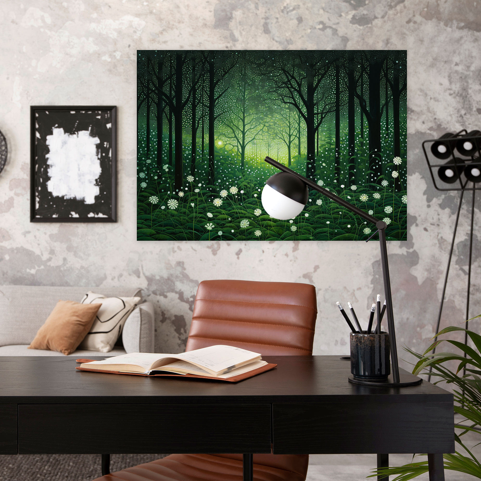 Living Forest Wall Art - Earth, Canvas Print, Home Decoration, Wall Decoration