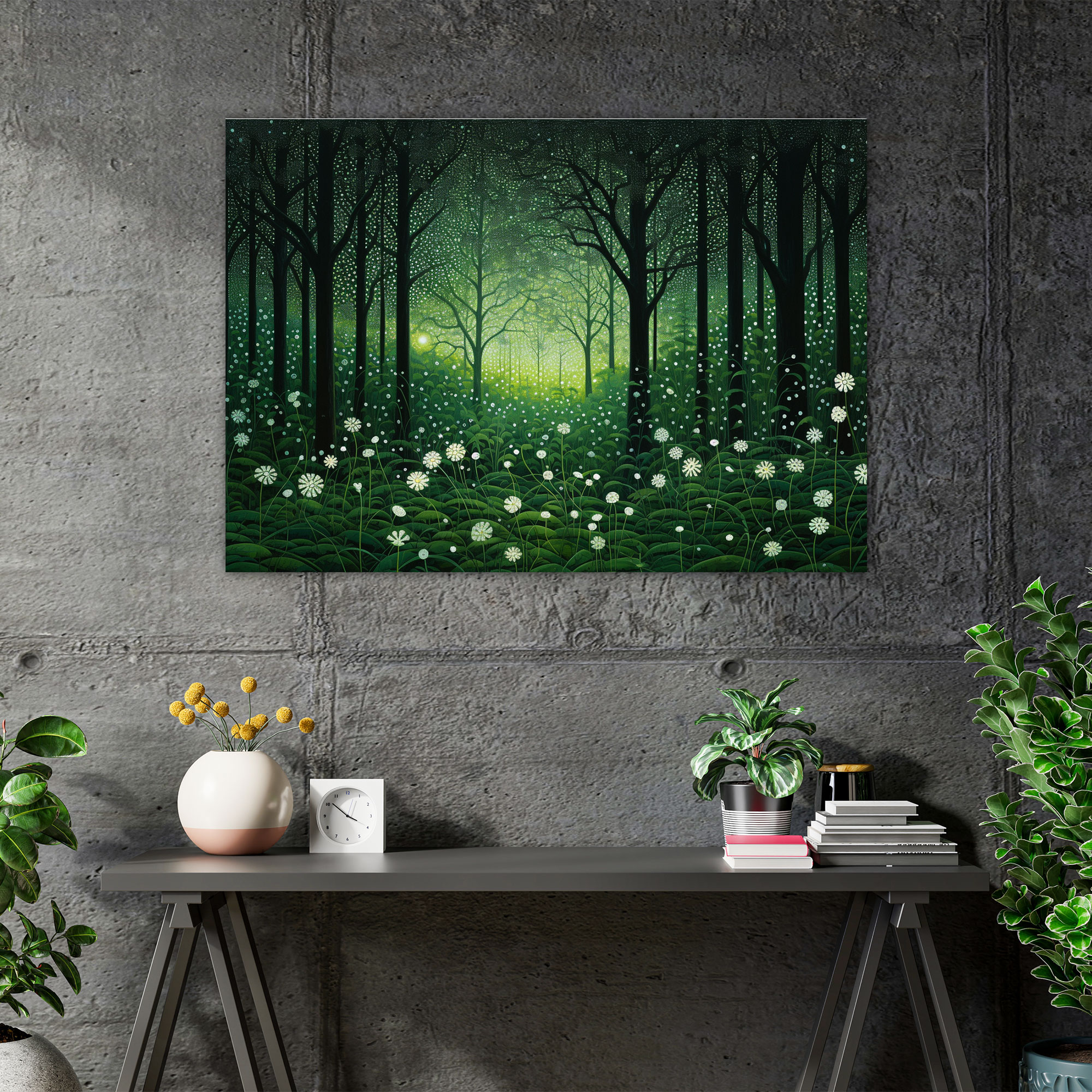 Living Forest Wall Art - Earth, Canvas Print, Home Decoration, Wall Decoration