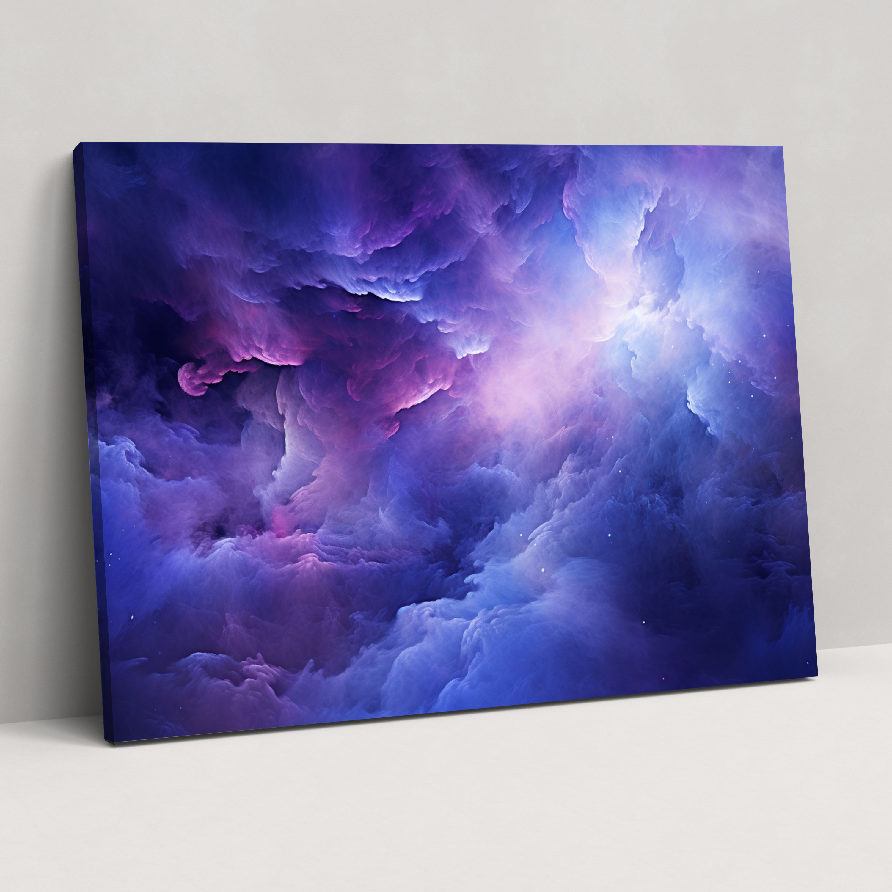 Eterik Nebula Kanvas Tablo - Dünya Kanvas Nebula