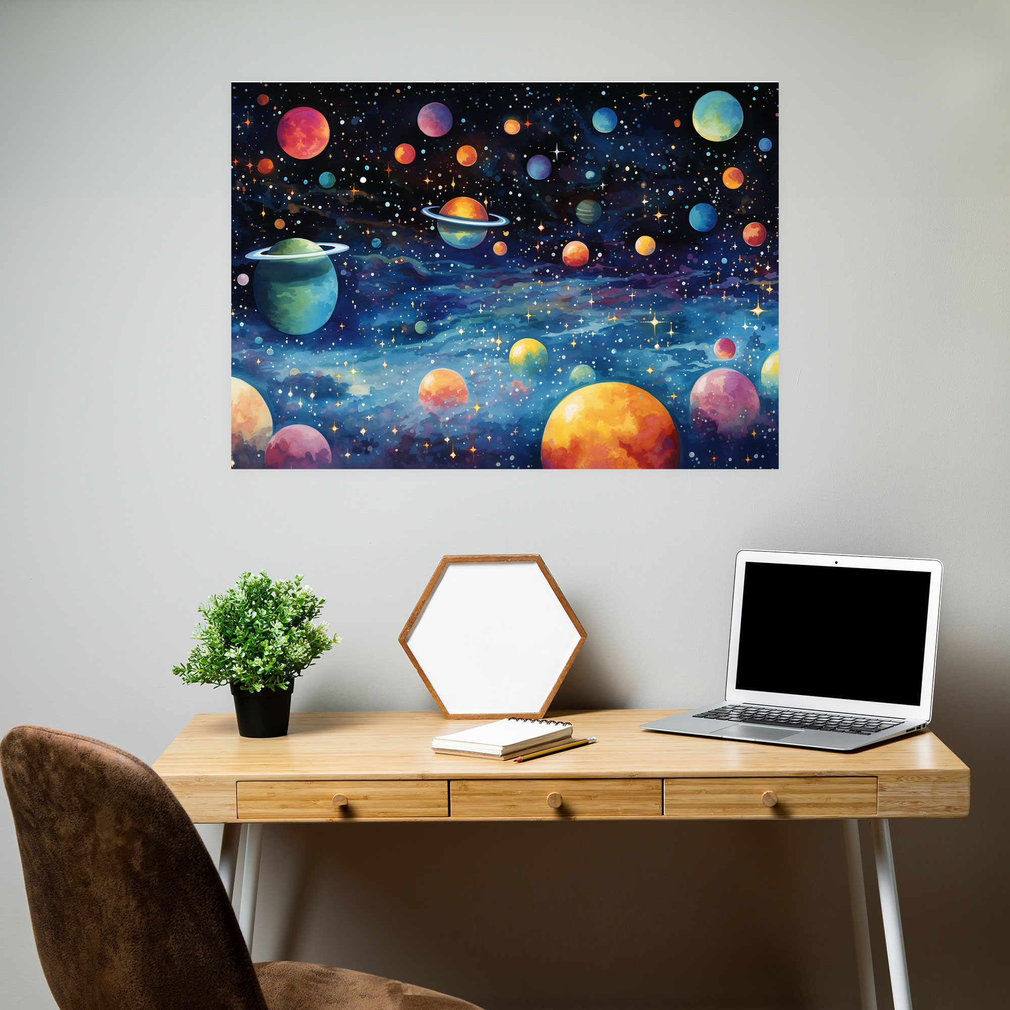 Verspieltes Galaxie Leinwandbild - Erde Galaxie Wandkunst

Ich hoffe das entspricht Ihren Anforderungen. Wenn Sie weitere Anpassungen benötigen lassen Sie es mich bitte wissen.