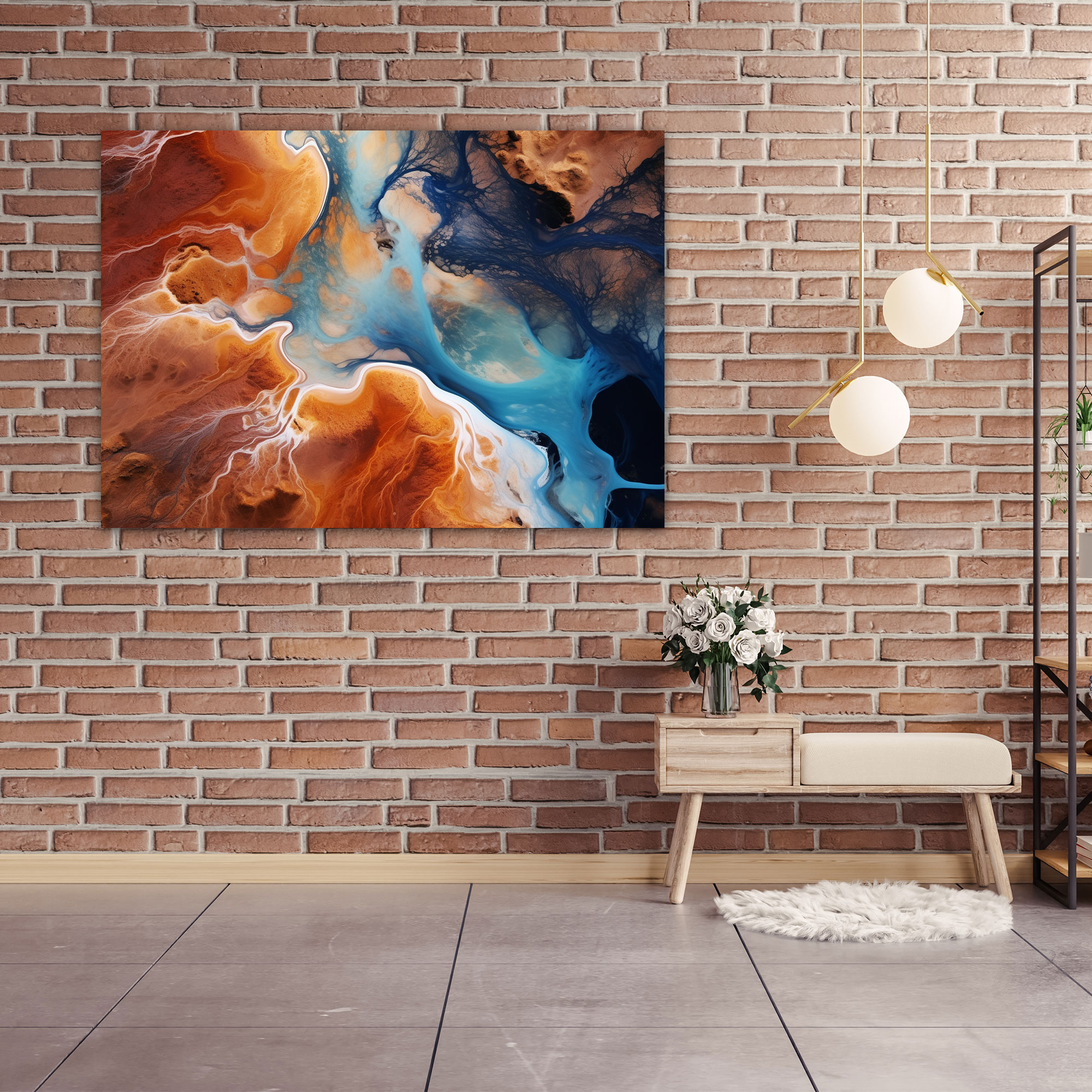 Mars Canvas Print - Breathtaking Space Photography Wall Art - Earth, Canvas Wall Art, Space, Canvas