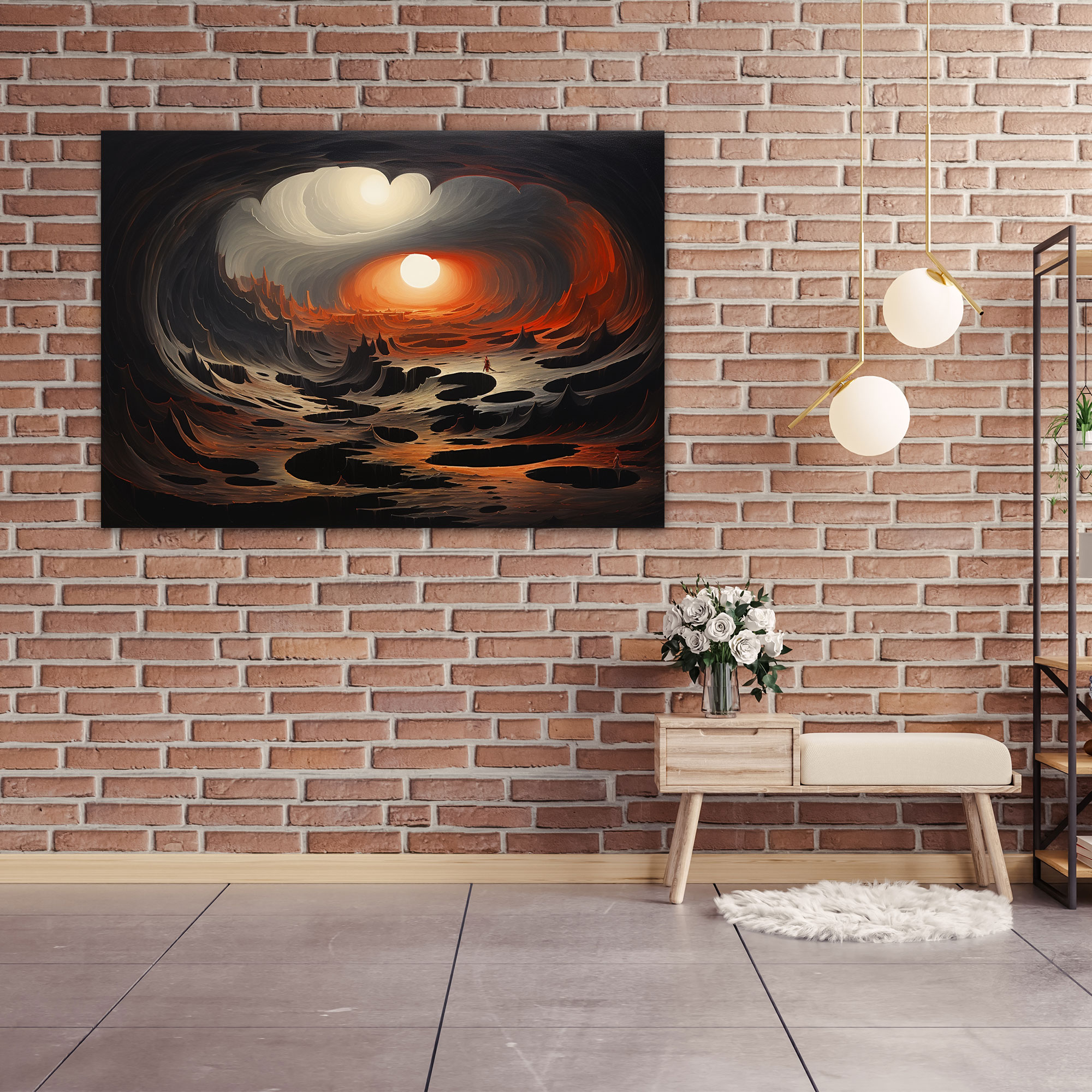 Journey To The Unknown Canvas Print - Earth, Wall Decoration, Journey, Unknown