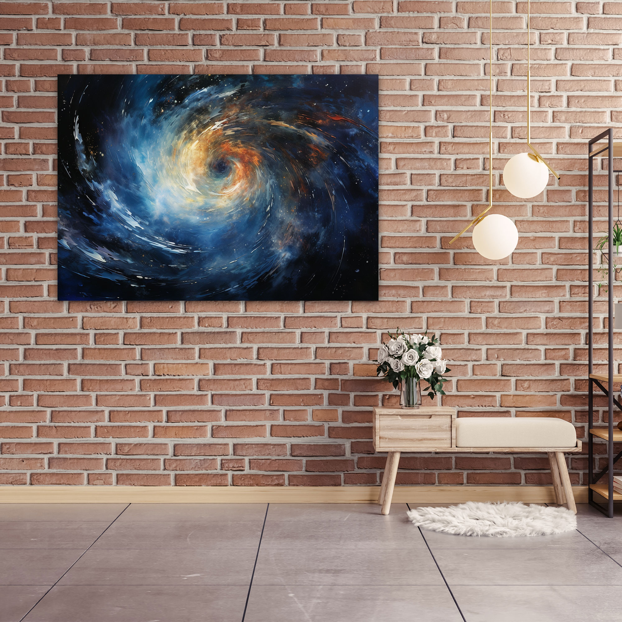 Celestial Whirlpool Canvas Print - Earth, Canvas, Wall Art, Wonder