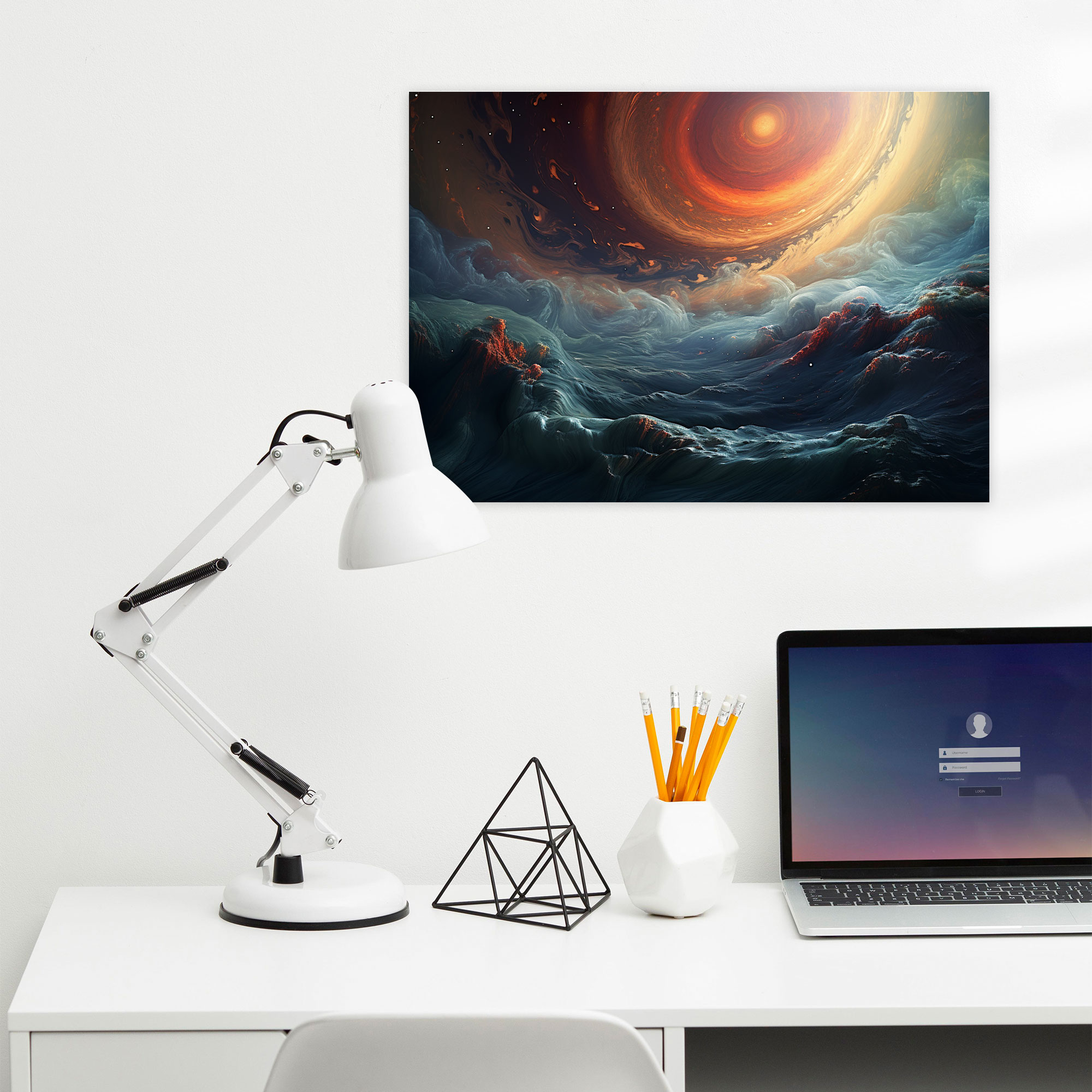 Jupiter Canvas Wall Art - Earth, Wonder, Canvas Wall Art, Swirling Storms