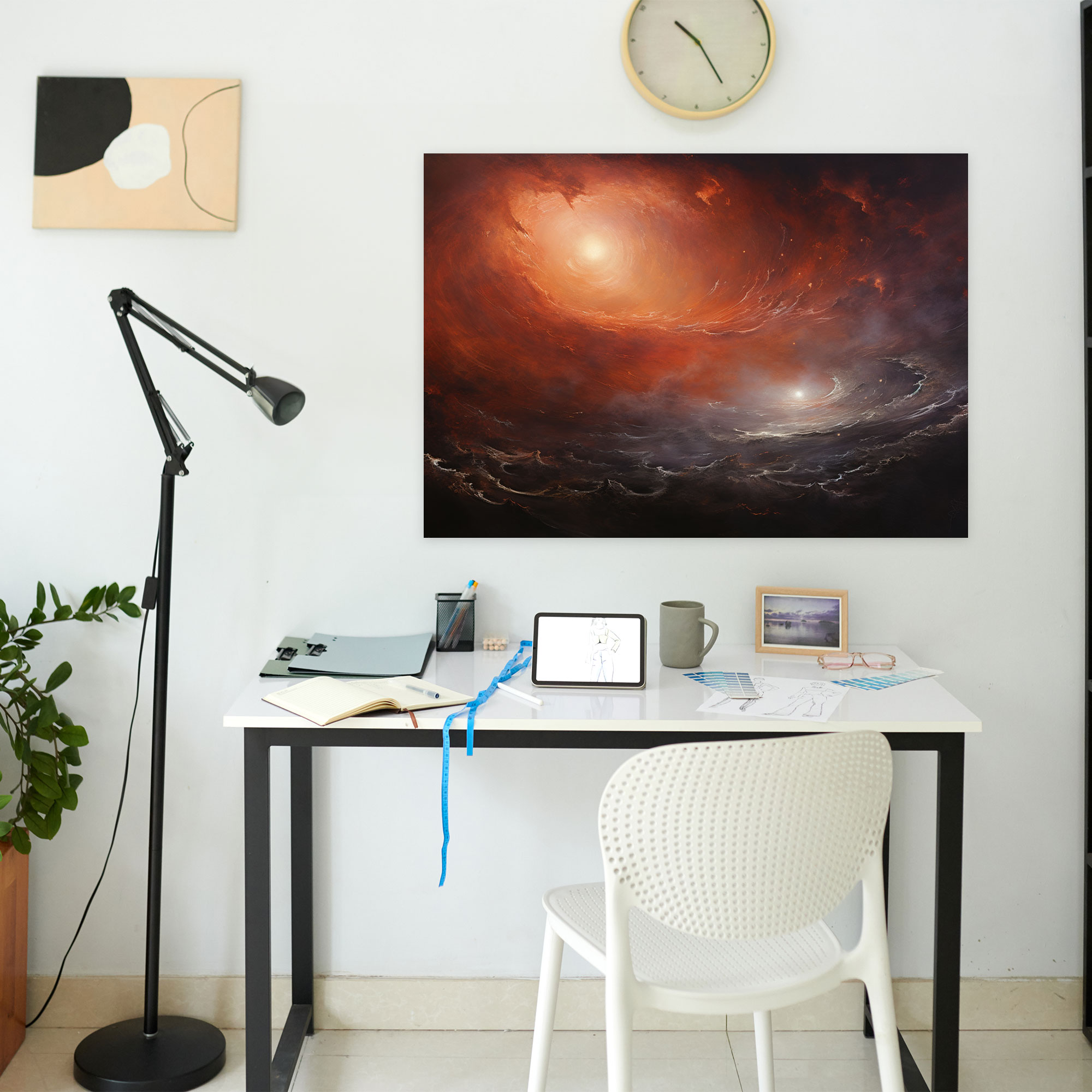 Jupiter Wall Art Decor - Earth, Wall Art, Immense Size, Canvas Print