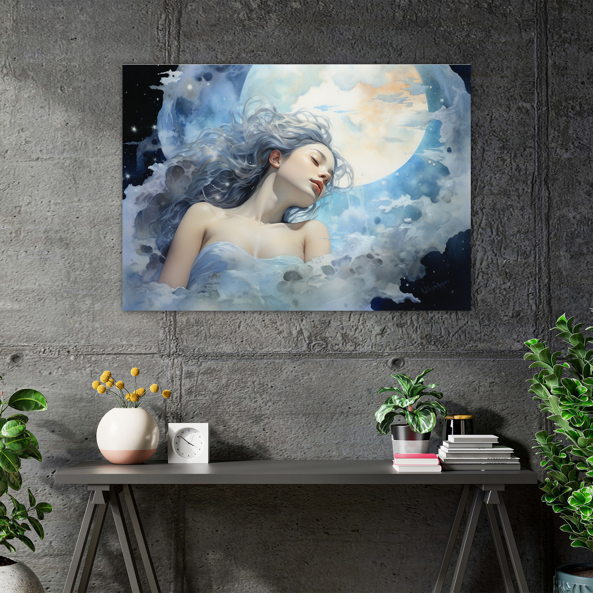 Jupiter Wall Art Masterpiece - Earth, Enchantment, Wall Decoration, Ethereal Glow