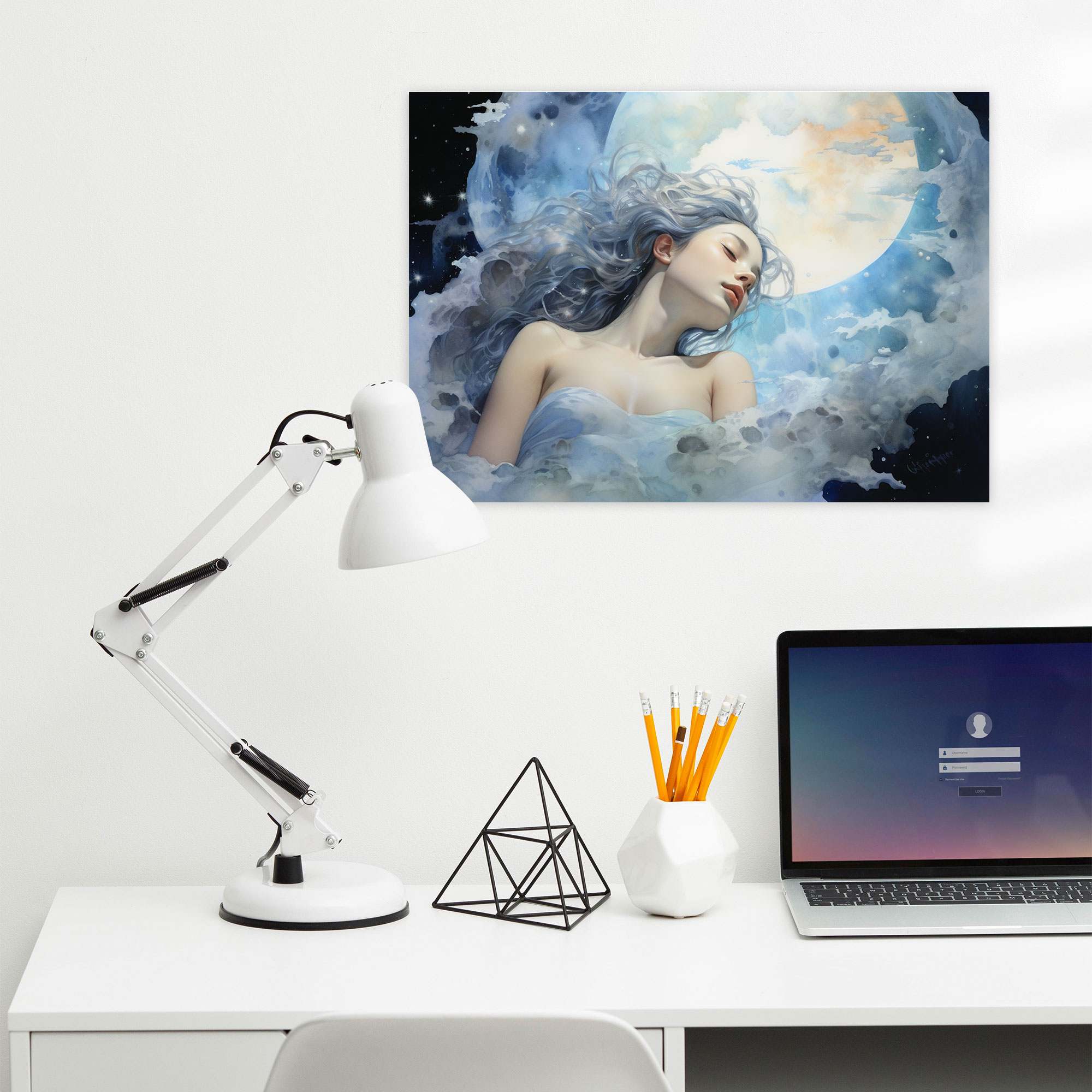 Jupiter Wall Art Masterpiece - Earth, Enchantment, Wall Decoration, Ethereal Glow