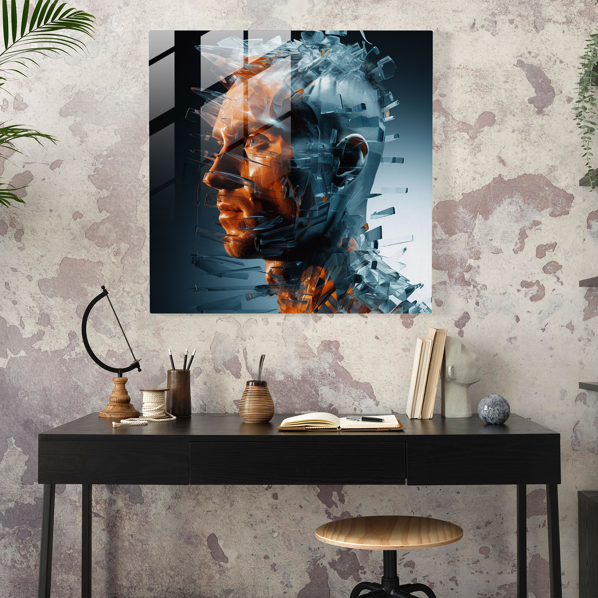 Eminem Glasbild - Eminem Glasbild faszinierend Wohnkultur