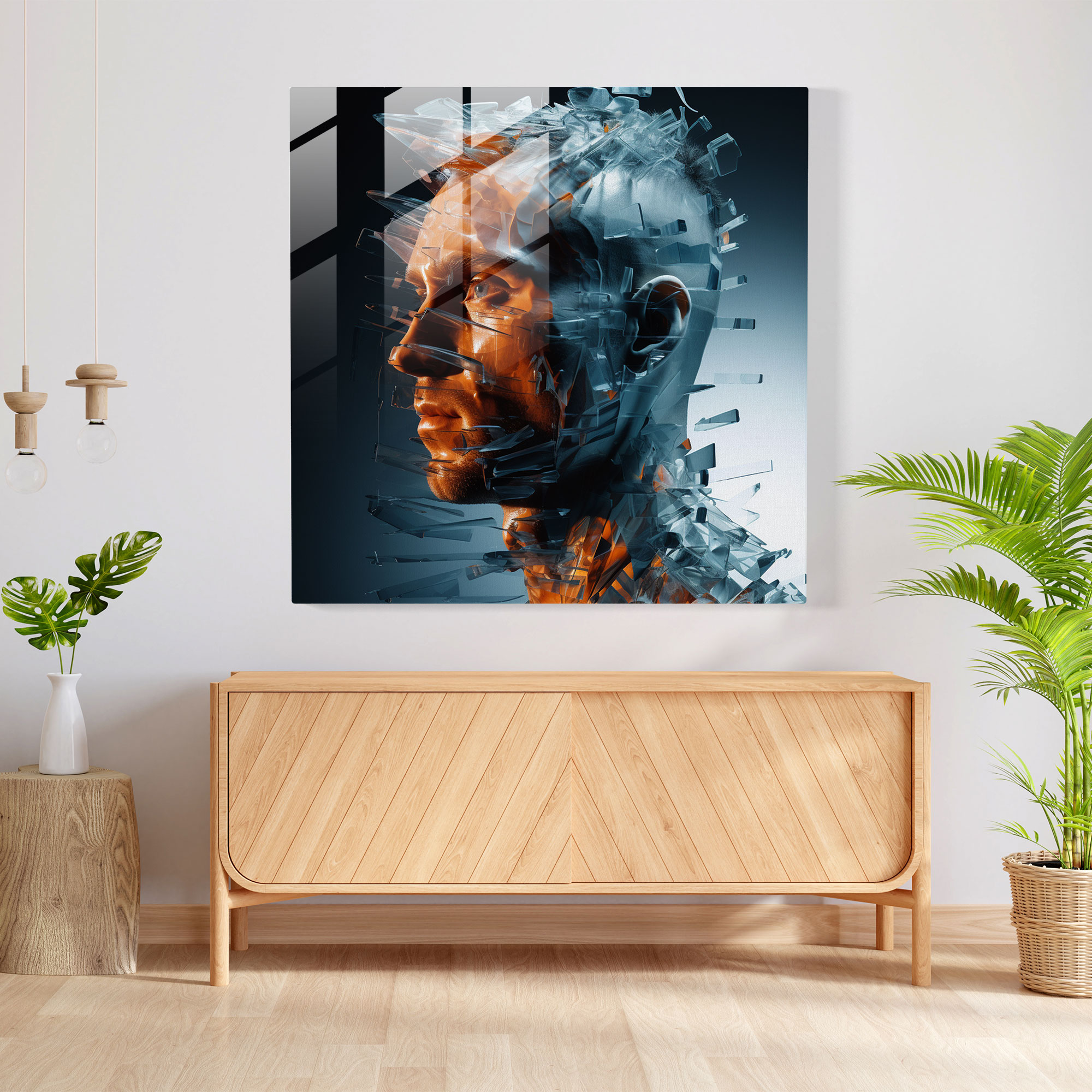 Eminem Glasbild - Eminem Glasbild faszinierend Wohnkultur