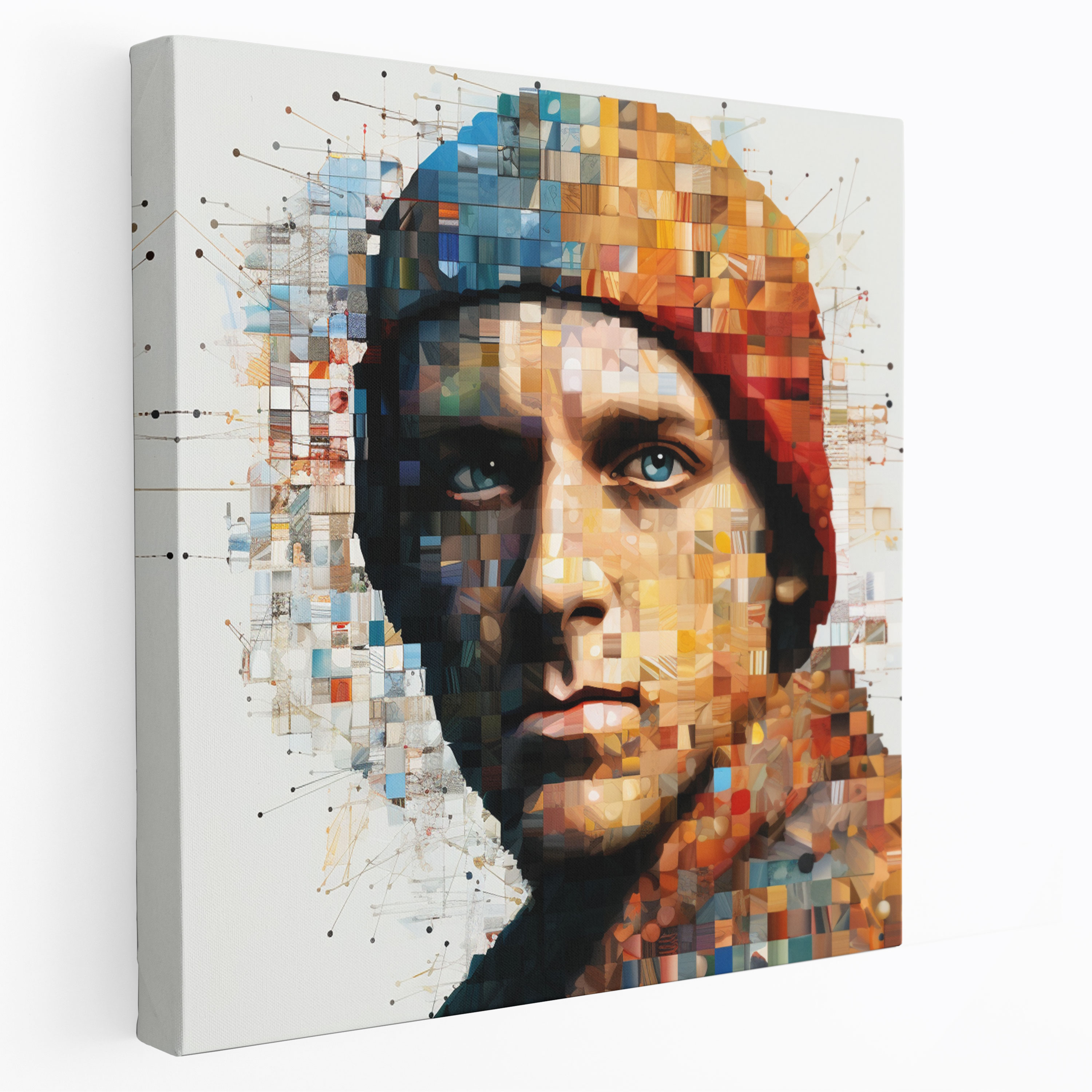 Eminem Album Covers Collage Leinwandbild - Wanddekoration Wandkunst Album Cover