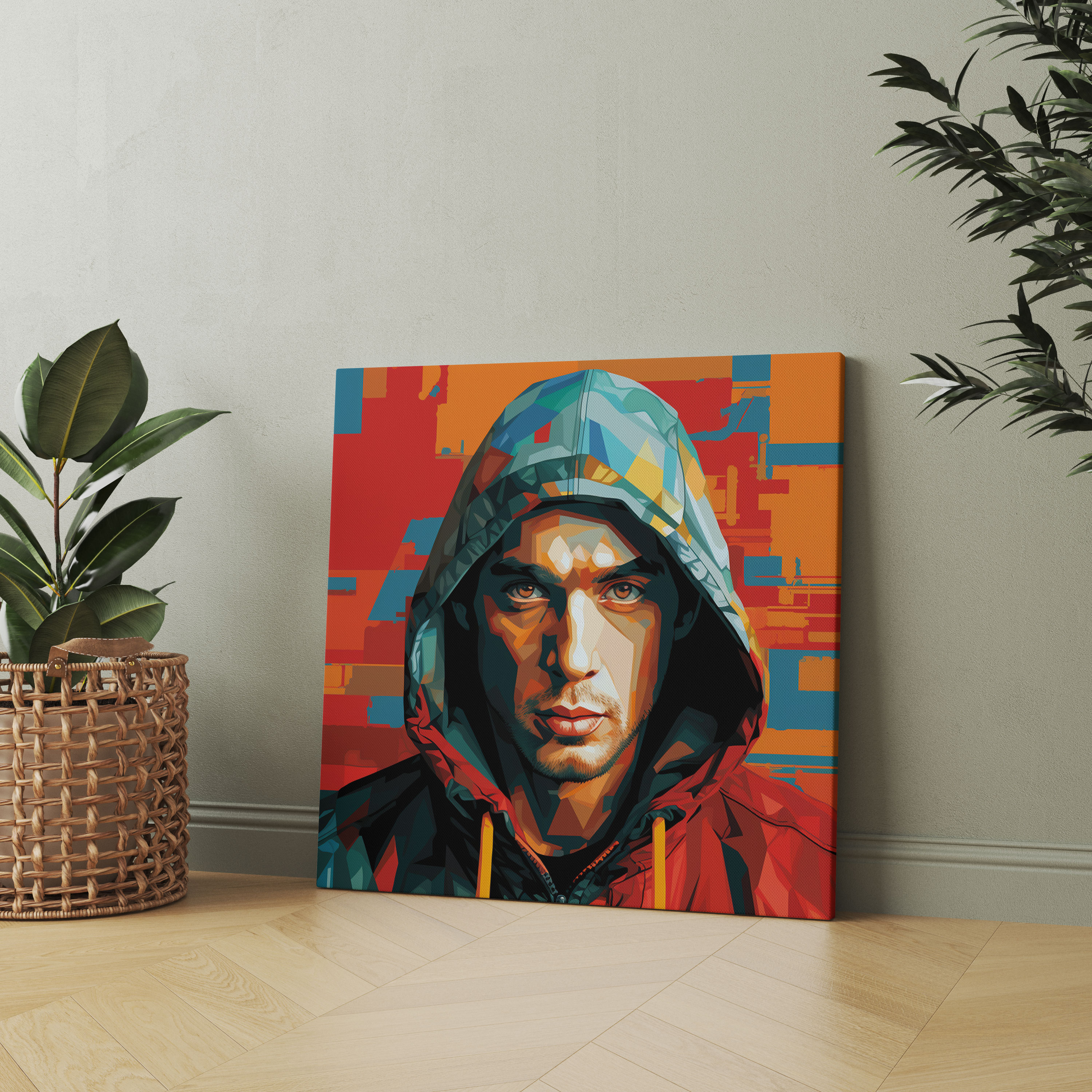 Eminem Wall Art - Eminem, Canvas, Music Enthusiasts, Home Decoration