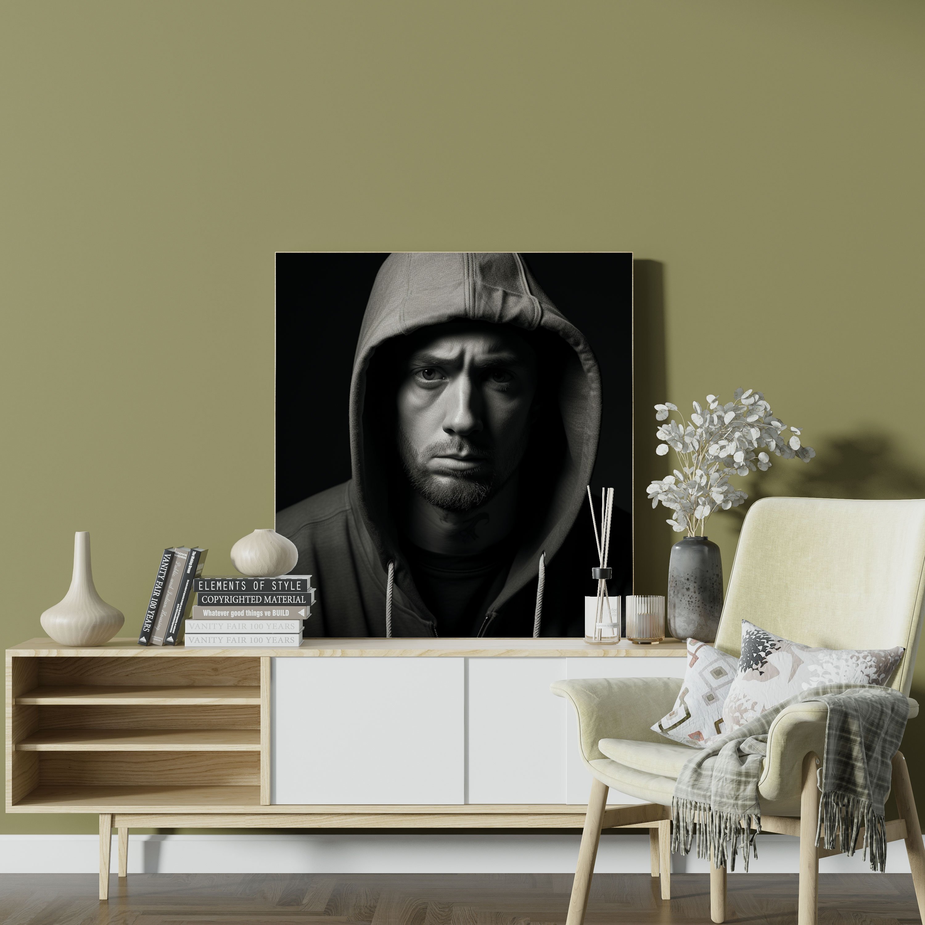 Eminem Canvas Print - Eminem, Canvas Wall Art, Music Passion, Wall Art