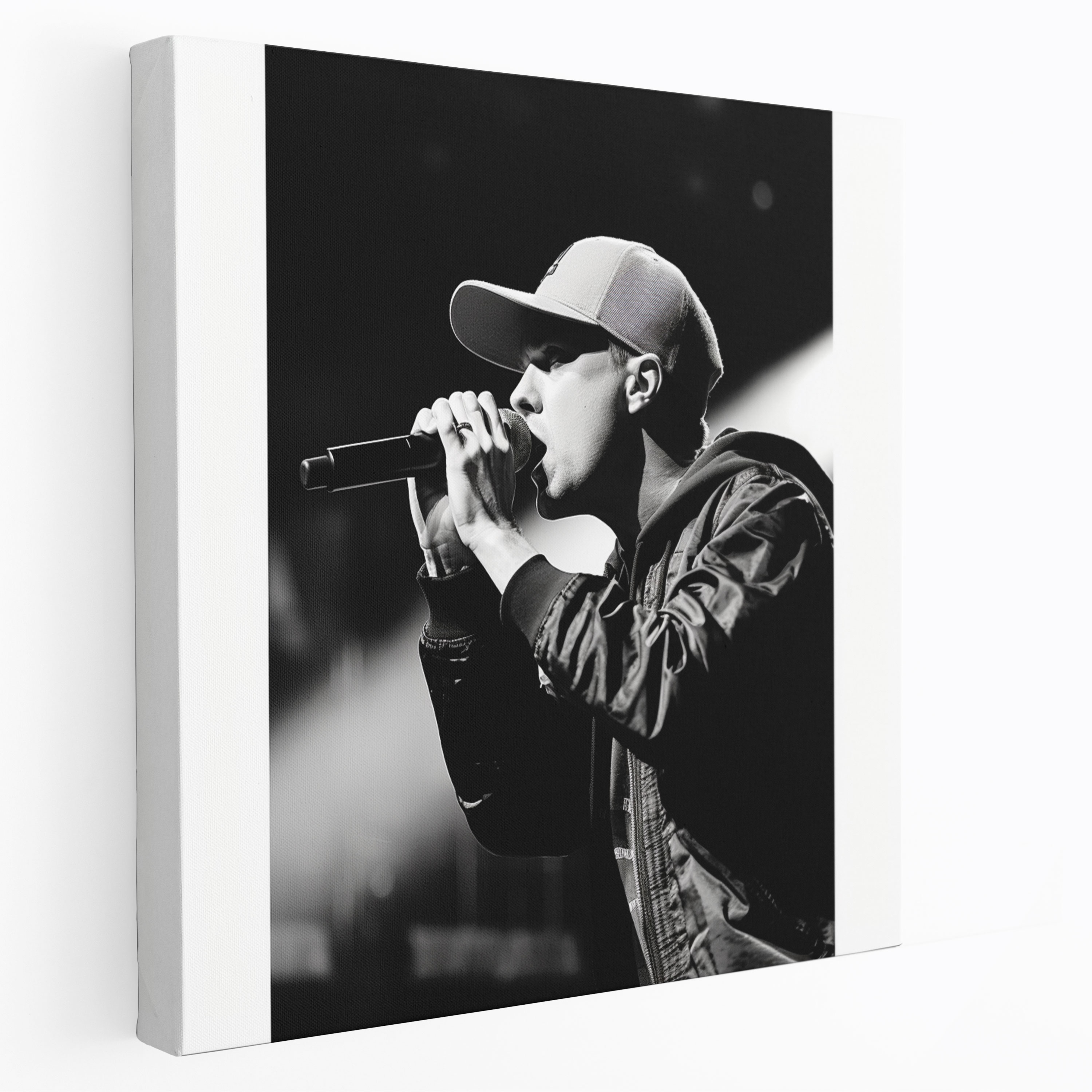 Eminem Leinwandbild - Bühnenauftritt - Wanddekoration