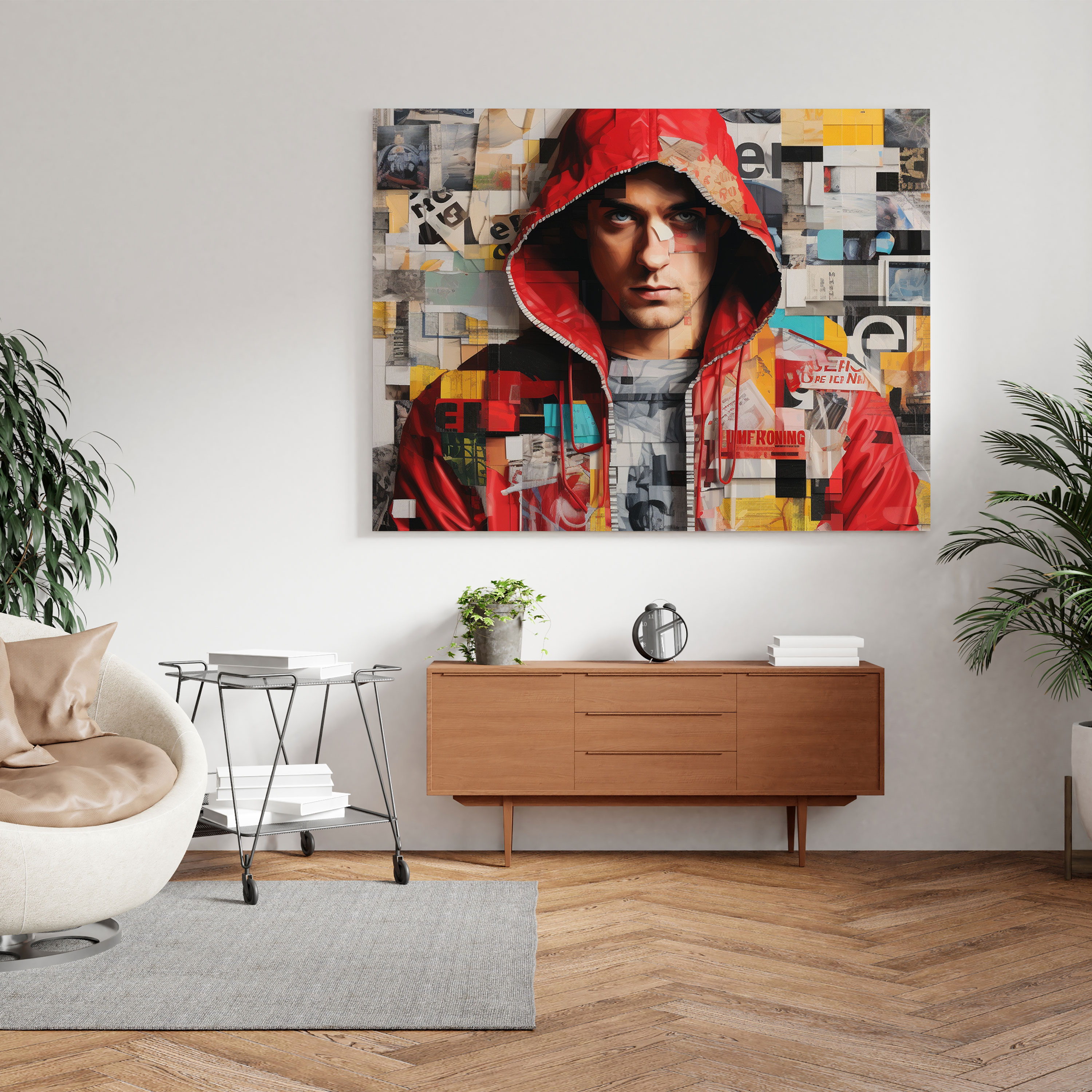 Eminem Canvas Print - Album Collage - Eminem, Album Covers, Canvas, Eminem