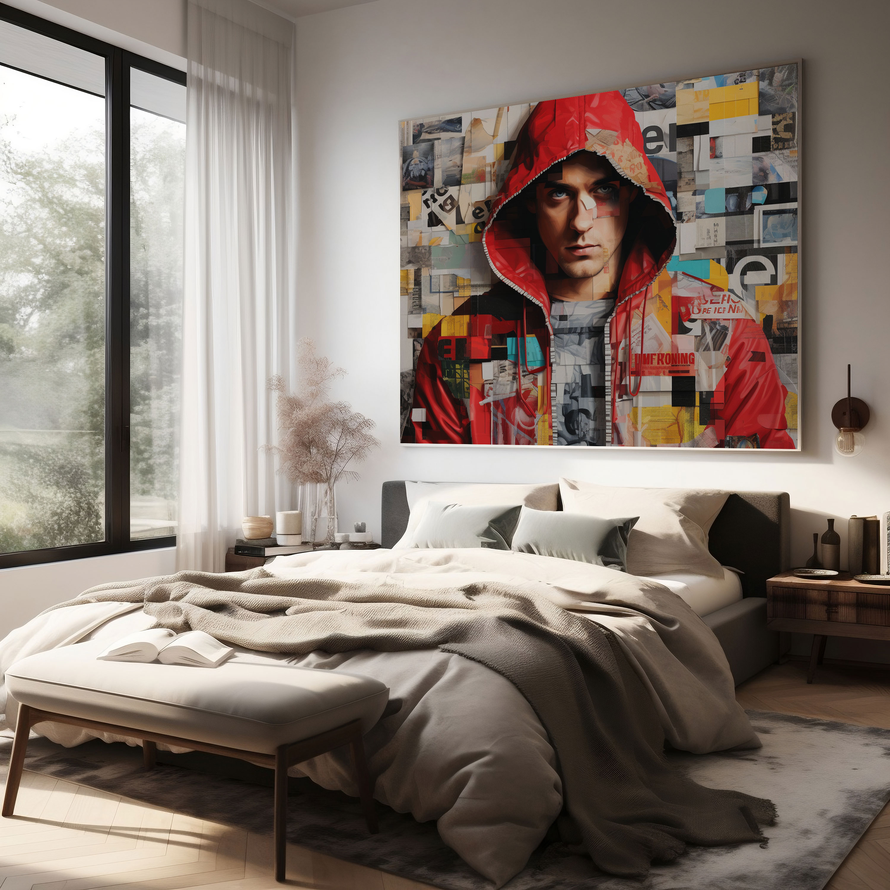 Eminem Canvas Print - Album Collage - Eminem, Album Covers, Canvas, Eminem