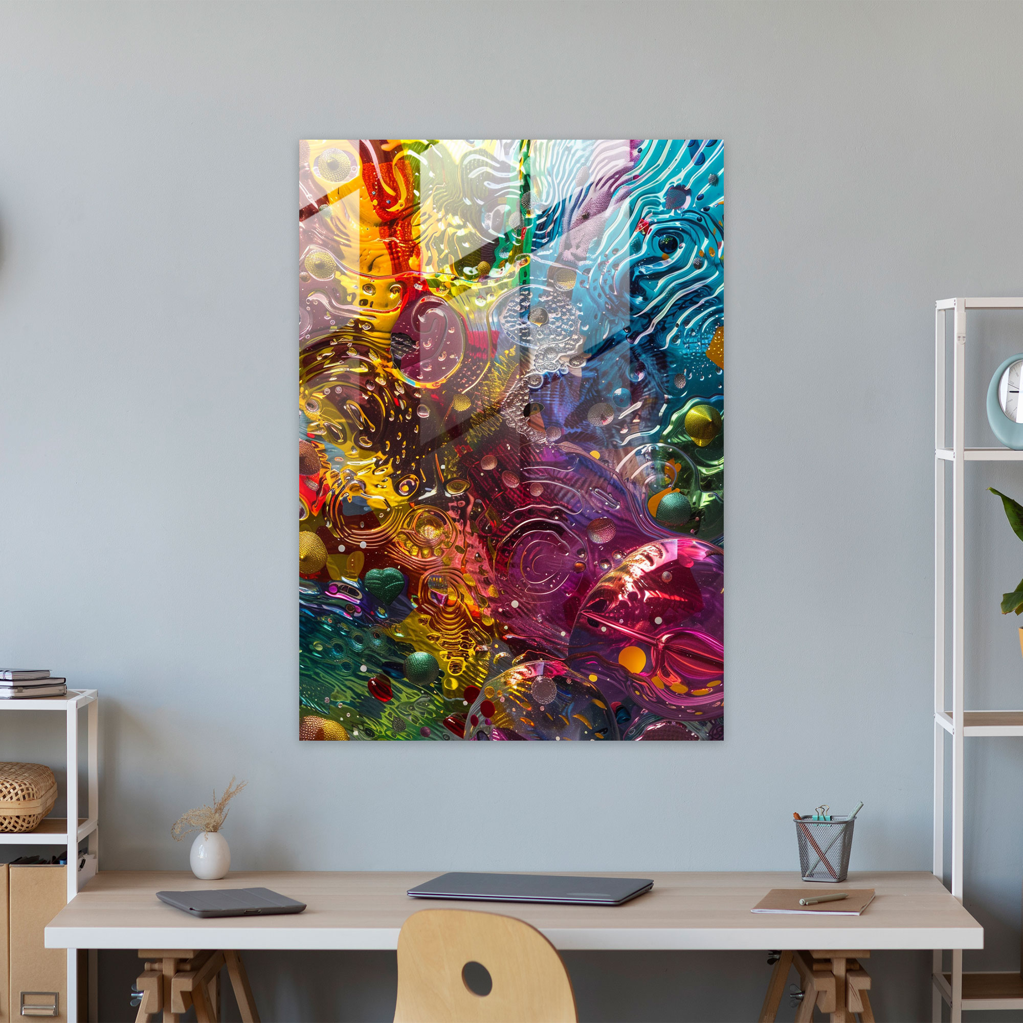 Expressionism Glass Wall Art: Surreal Dream World - Expressionism, Expressionism Art Style, Glass Print, Modern Art
