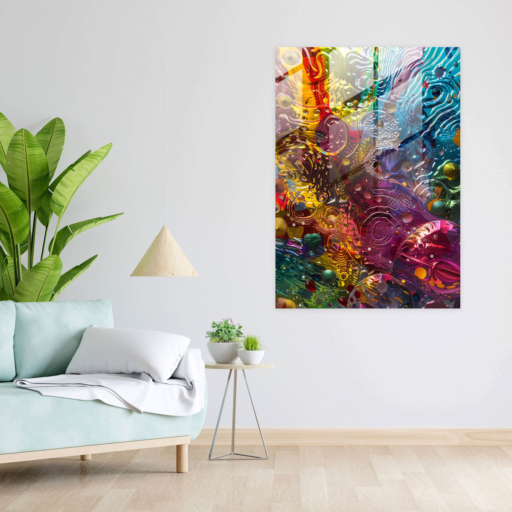 Expressionism Glass Wall Art: Surreal Dream World - Expressionism, Expressionism Art Style, Glass Print, Modern Art
