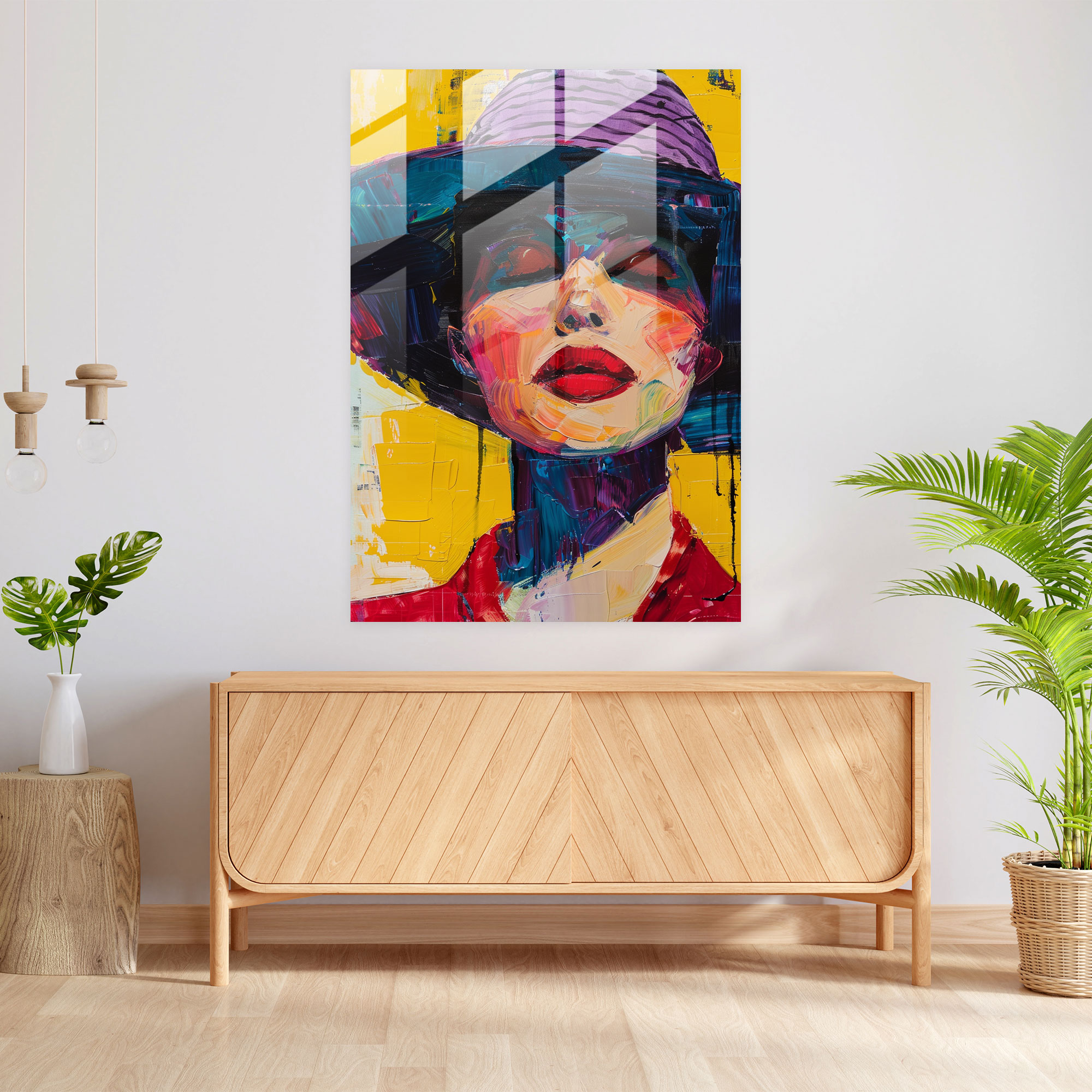 Expressionism Art Style Glass Wall Art - Expressionism, Expressionism Art Style, Modern Art, Home Decoration