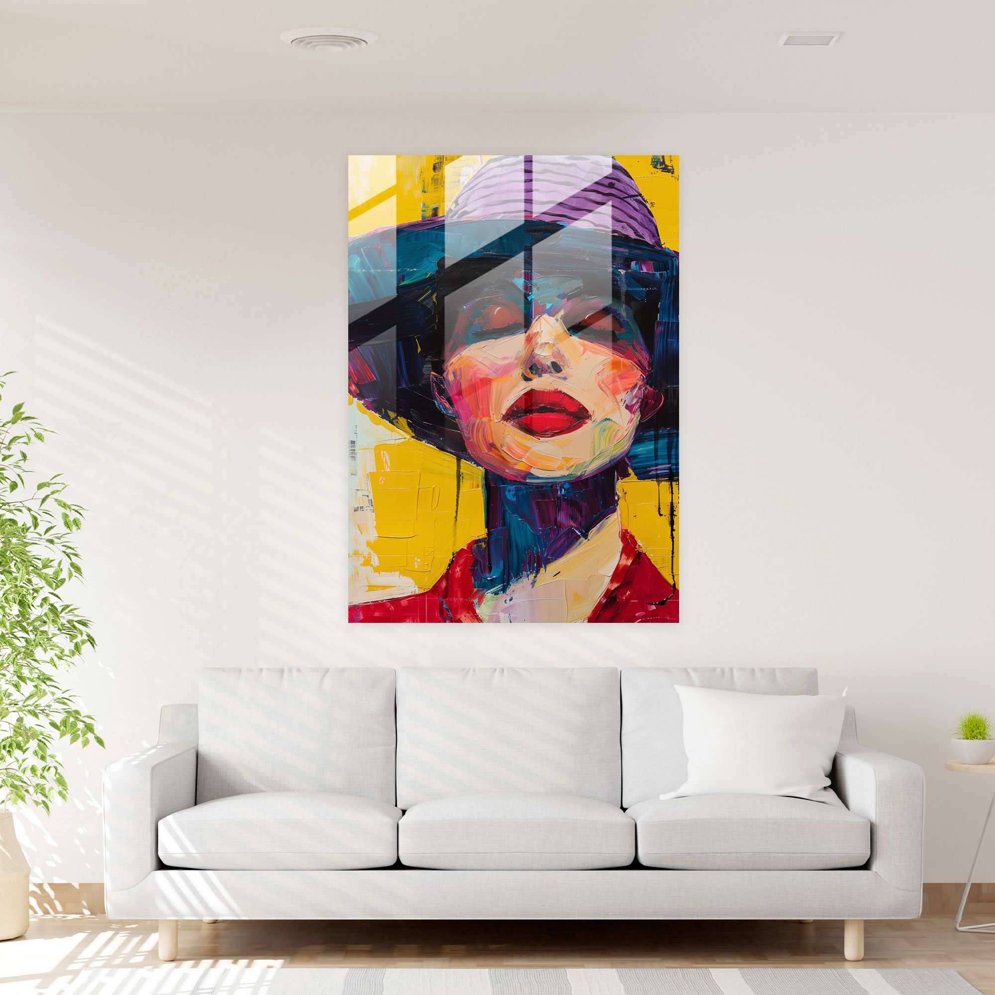 Expressionism Art Style Glass Wall Art - Expressionism, Expressionism Art Style, Modern Art, Home Decoration