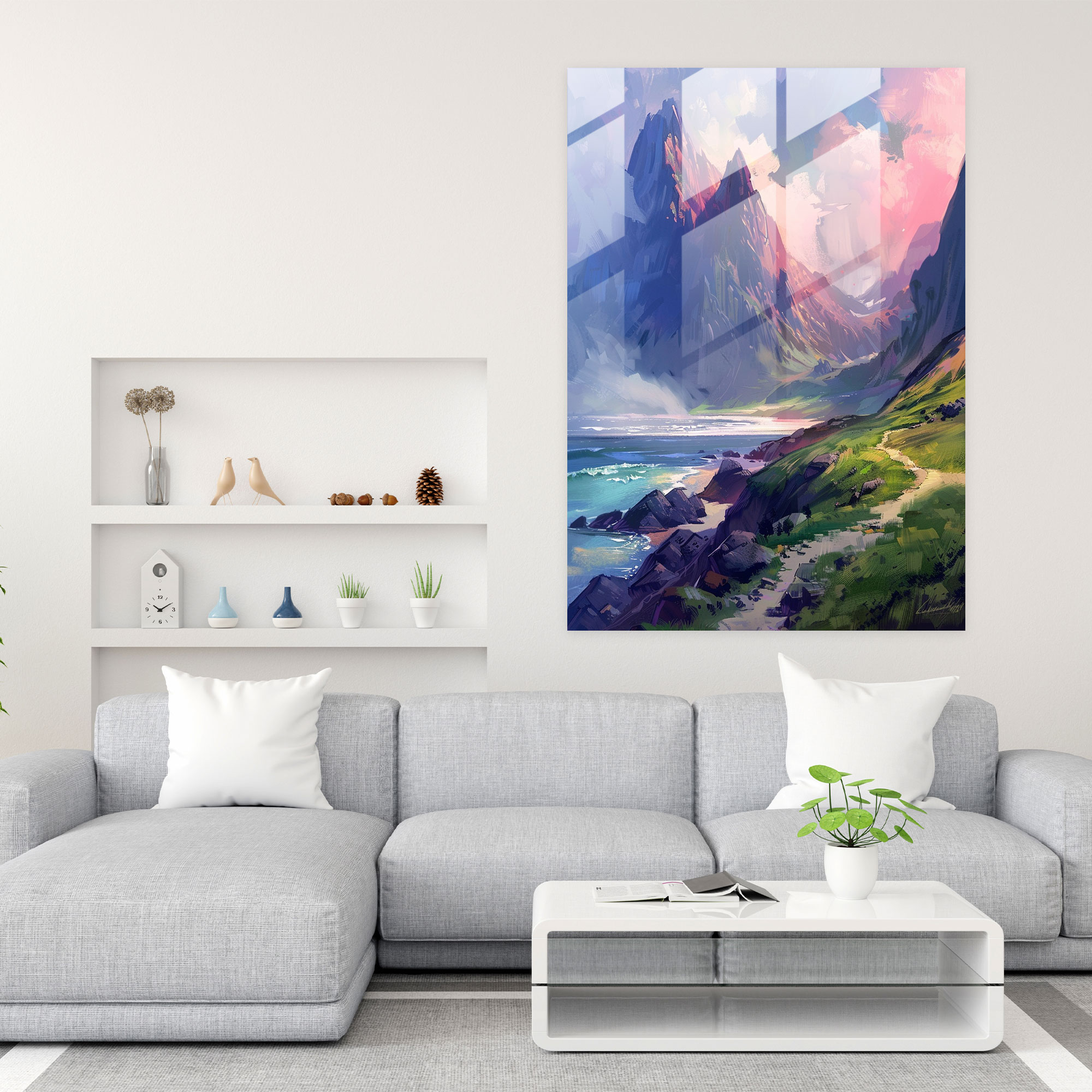 Expressionism Art Style Wall Decoration - Expressionism, Expressionism Art Style, Wall Decoration, Glass Print