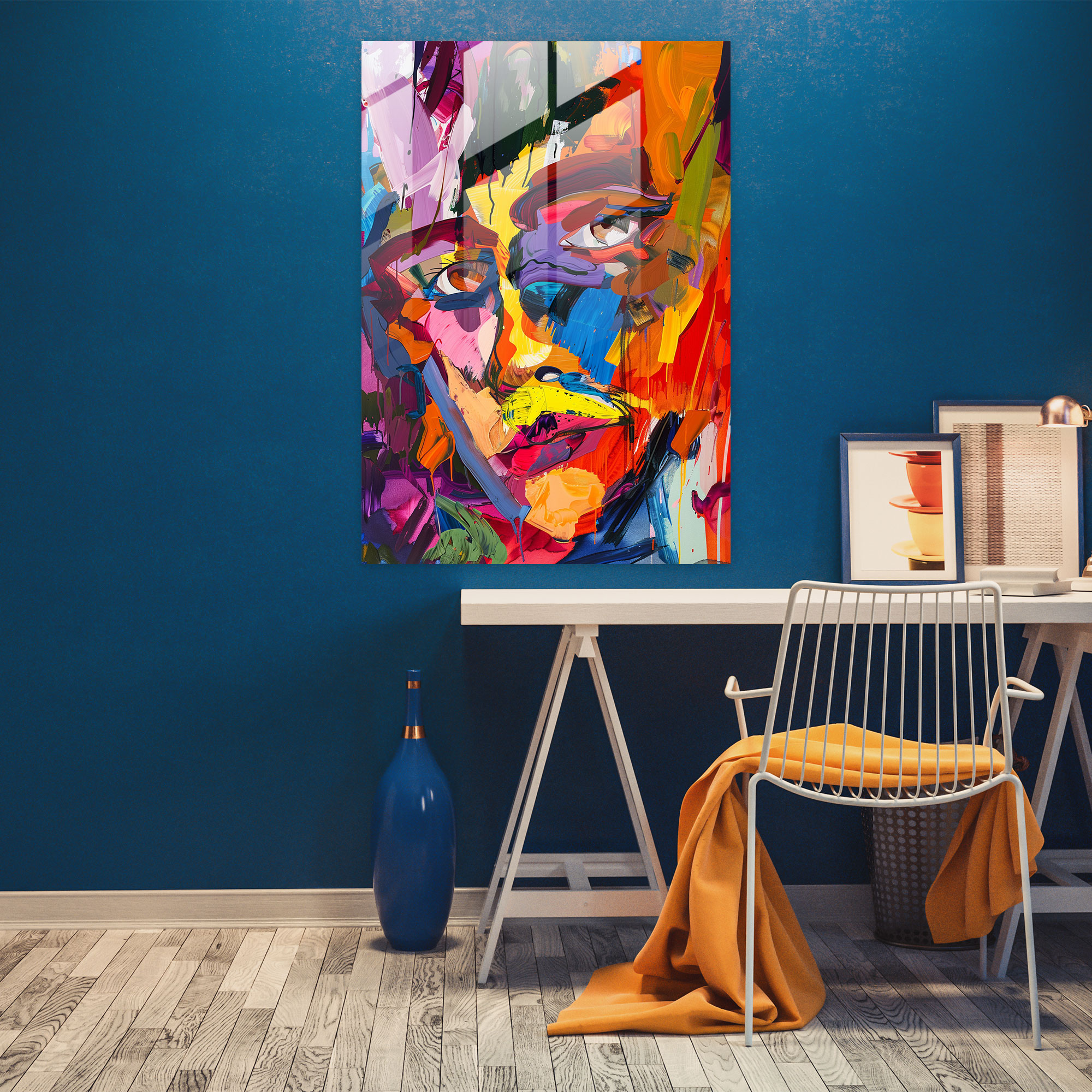 Expressionism Art Style Glass Art - Expressionism, Glass Art, Expressionism Art Style, Glass Print