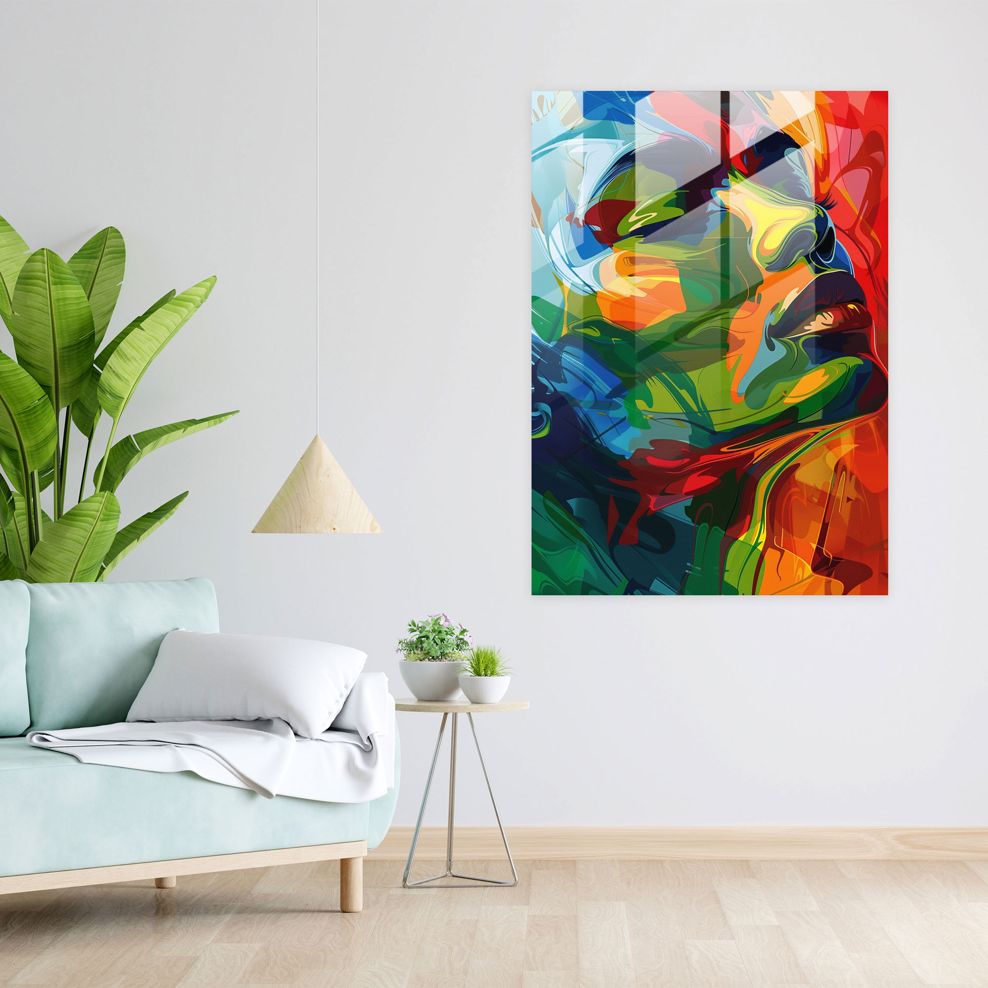 Expressionism Art Style Glass Print - Expressionism, Glass Art, Expressionism Art Style, Wall Decoration