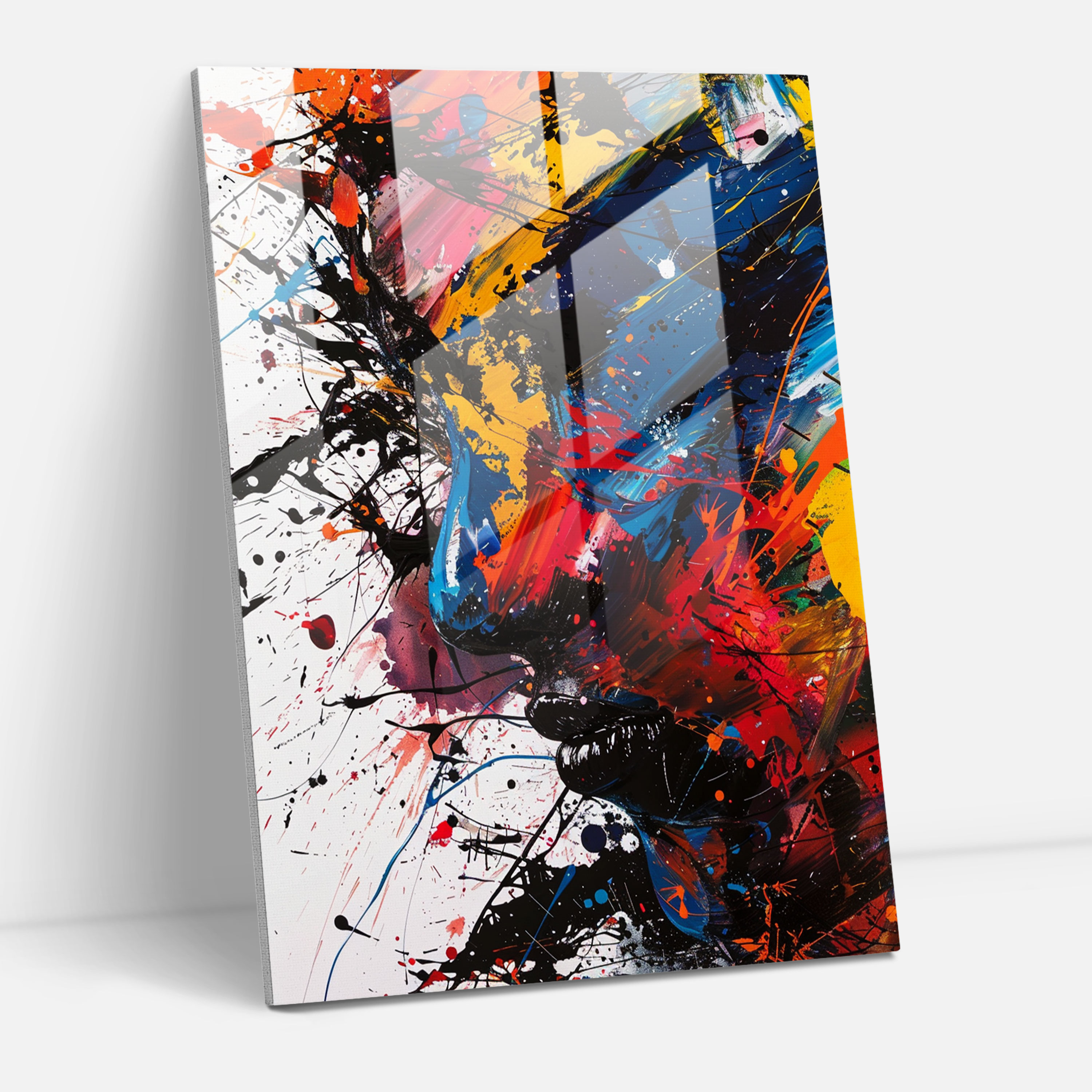 Expressionism Art Style Home Decoration - Expressionism, Glass Print, Glass Art, Expressionism Art Style