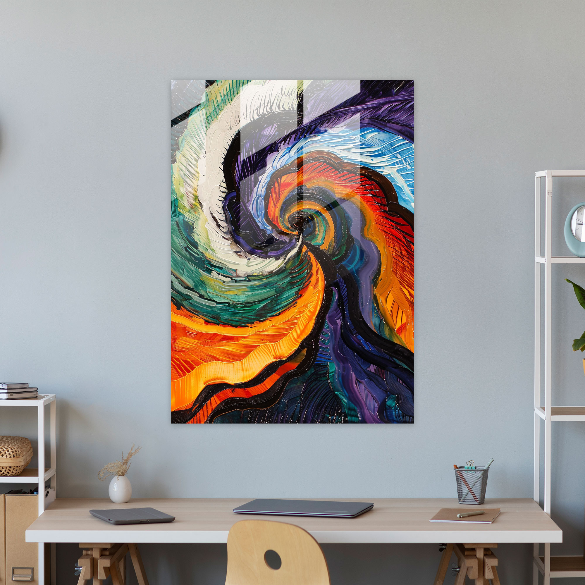 Expressionism Art Style Glass Art - Expressionism, Modern Art, Glass Art, Home Decoration